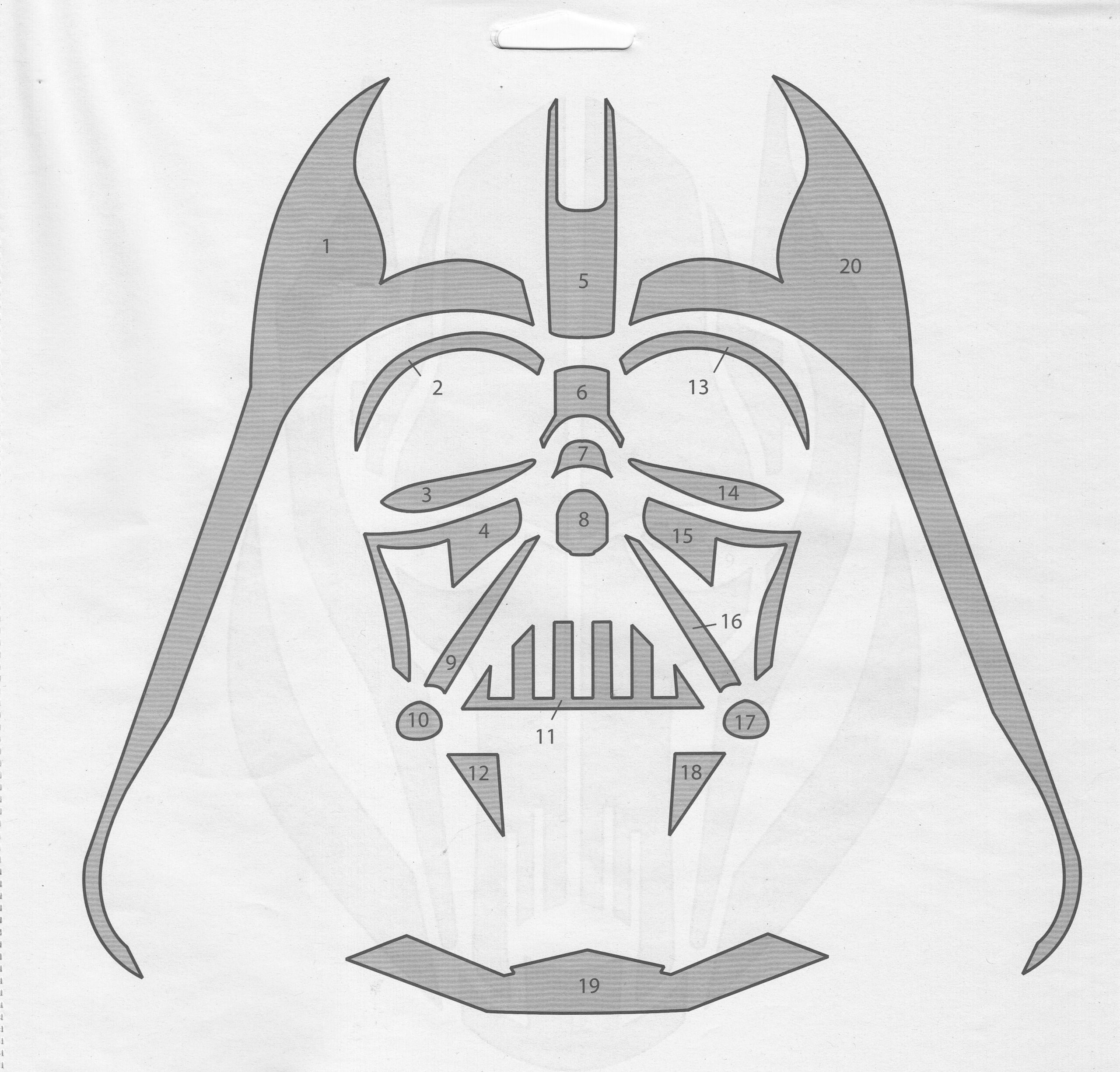 Star Wars: Darth Vader (Free Pumpkin Stencil - Pumpkin Pattern intended for Darth Vader Stencil Printable