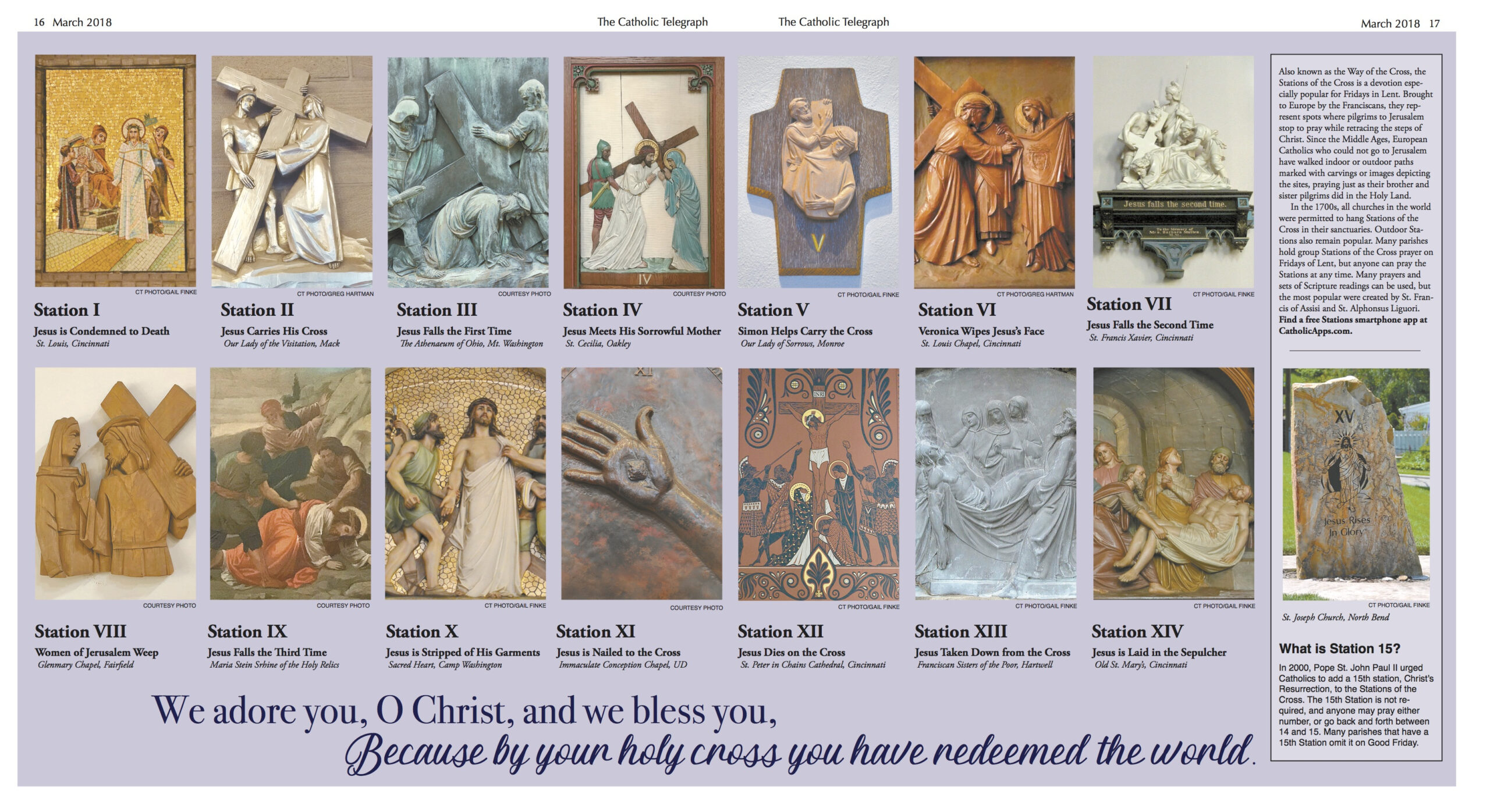 Stations Of The Cross - Catholic Telegraph for Free Printable Stations of the Cross