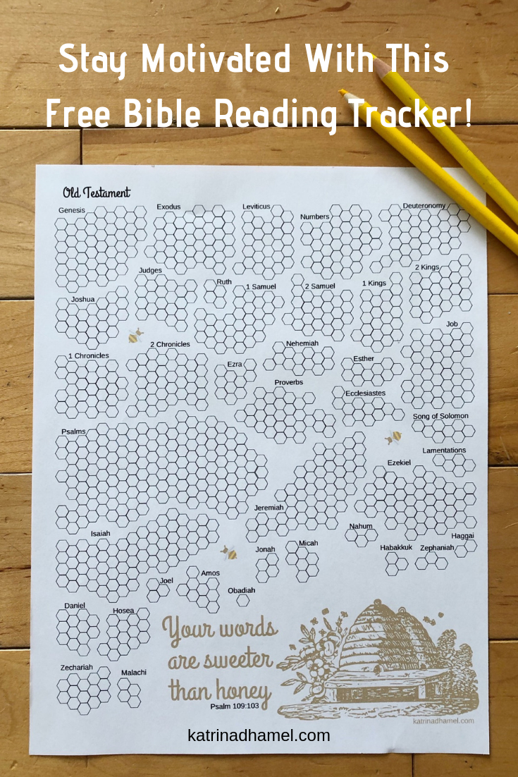 Stay Encouraged With Printable Bible Reading Trackers! pertaining to Bible Tracker Printable Free