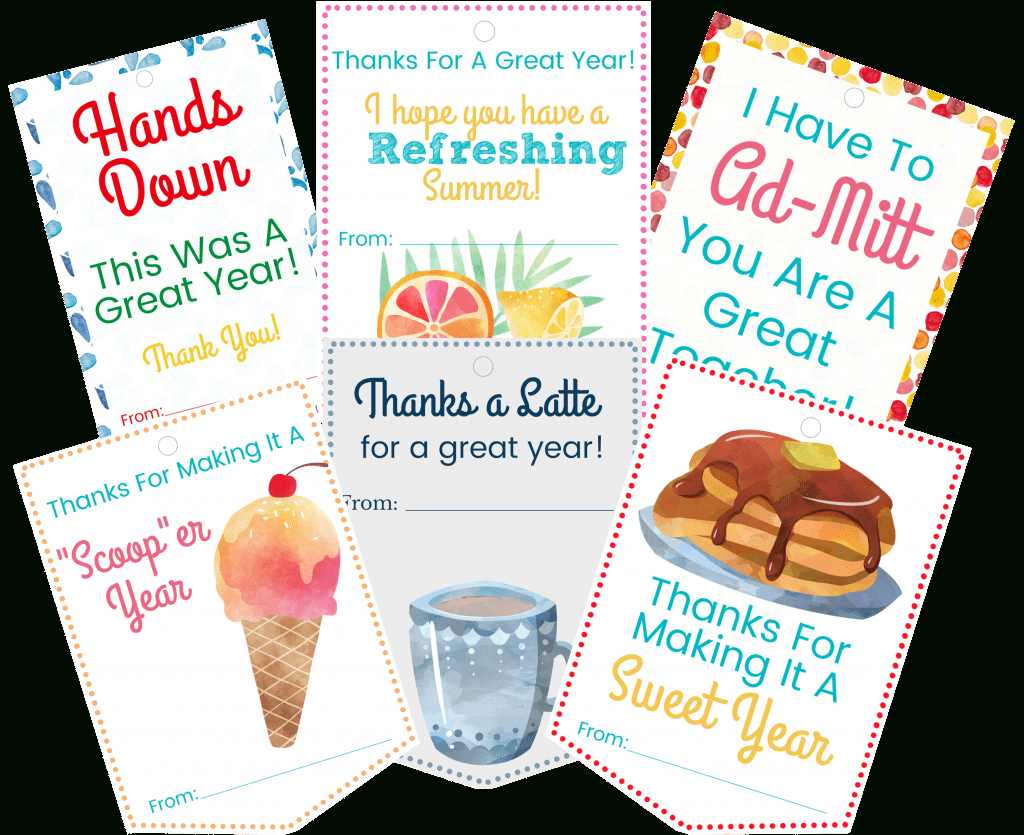 Teachers Gifts They Will Love &amp;amp; You Will Too – With Free Printable with End Of Year Teacher Gift Tags Free Printable