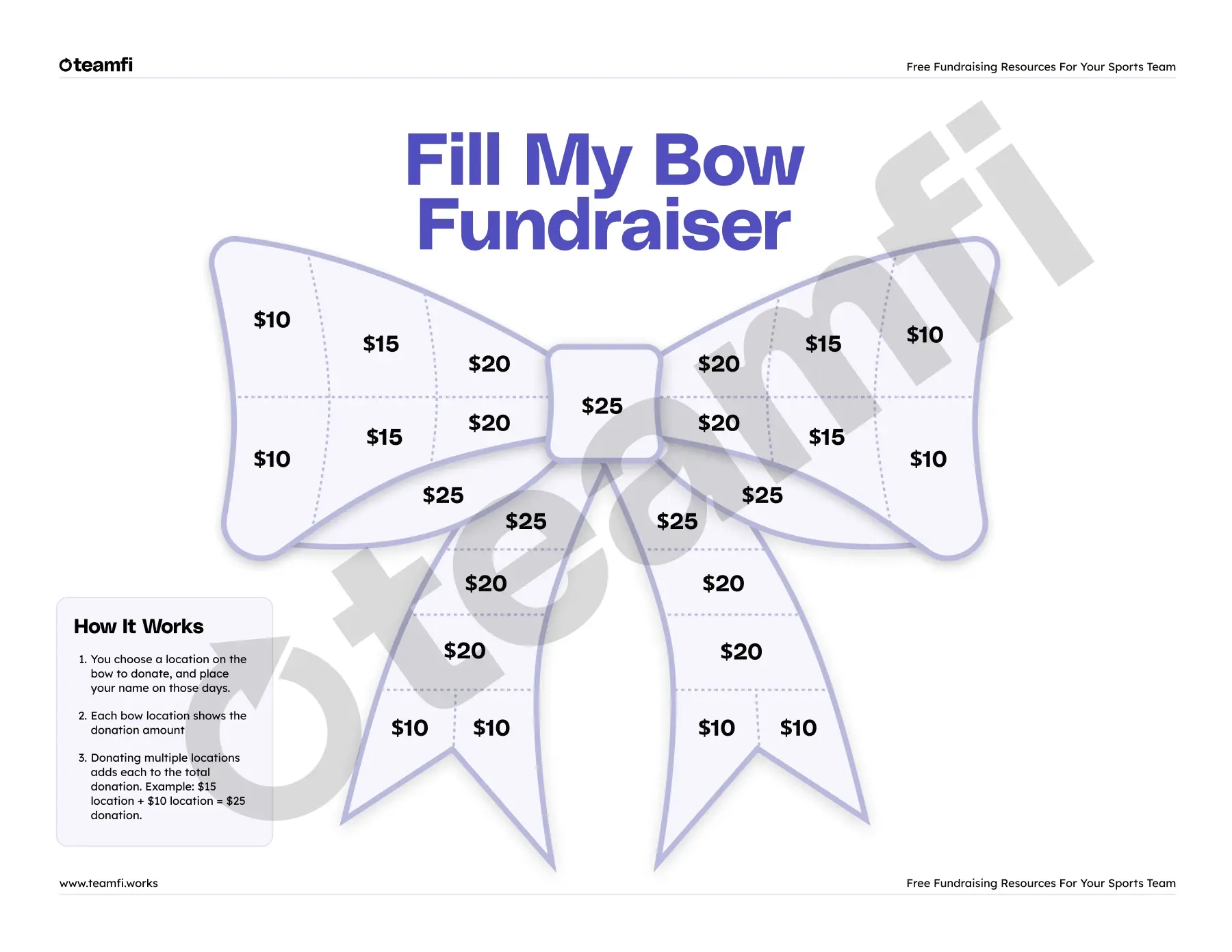 Teamfi Blog | The Complete Faq For Running An Effective Fill My with Free Printable Printable Cheer Bow Template