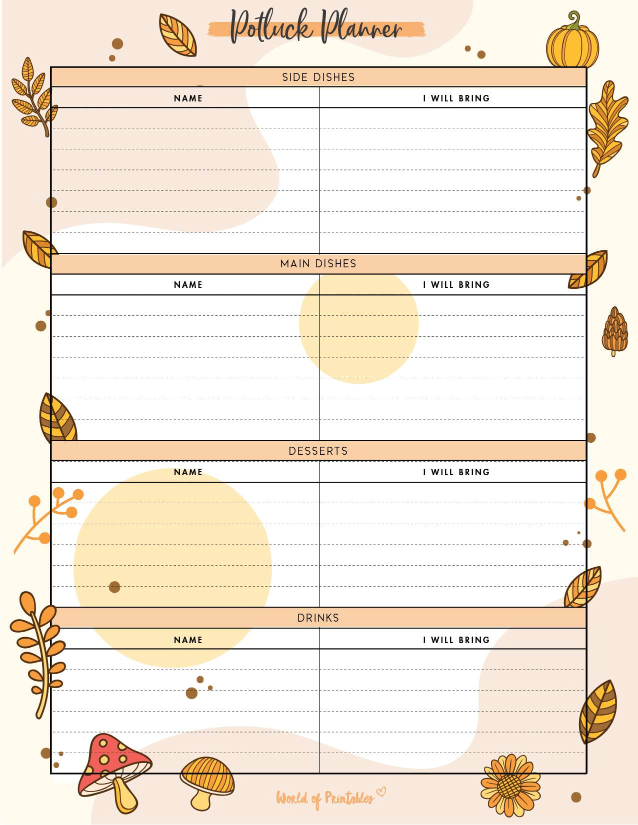 Thanksgiving Planner - Free 60 Page Planner That&amp;#039;S Perfect For inside Free Thanksgiving Planner Printables