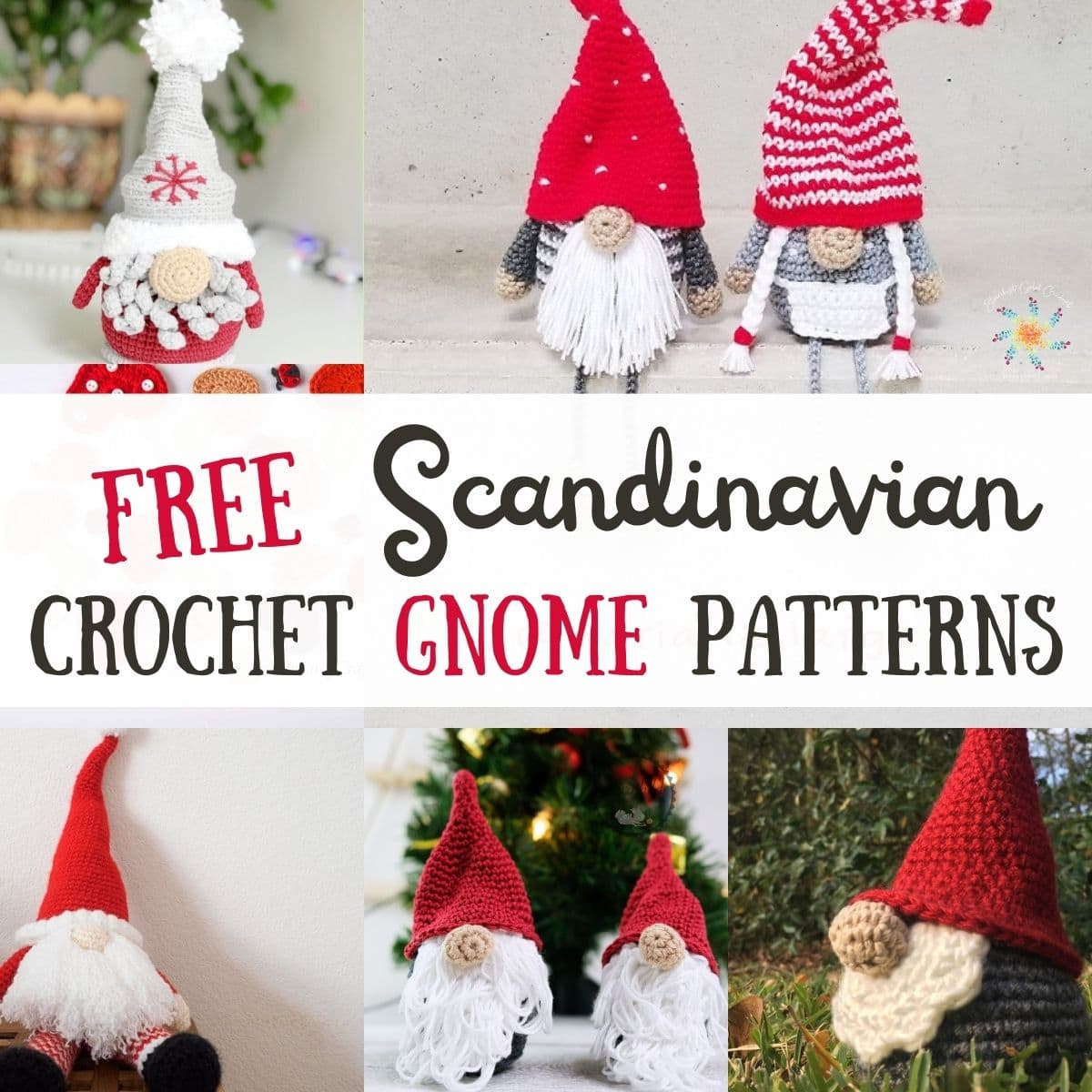 The Cutest Free Scandinavian Crochet Gnome Patterns You&amp;#039;Ll Love inside Printable Nordic Gnome Pattern Free