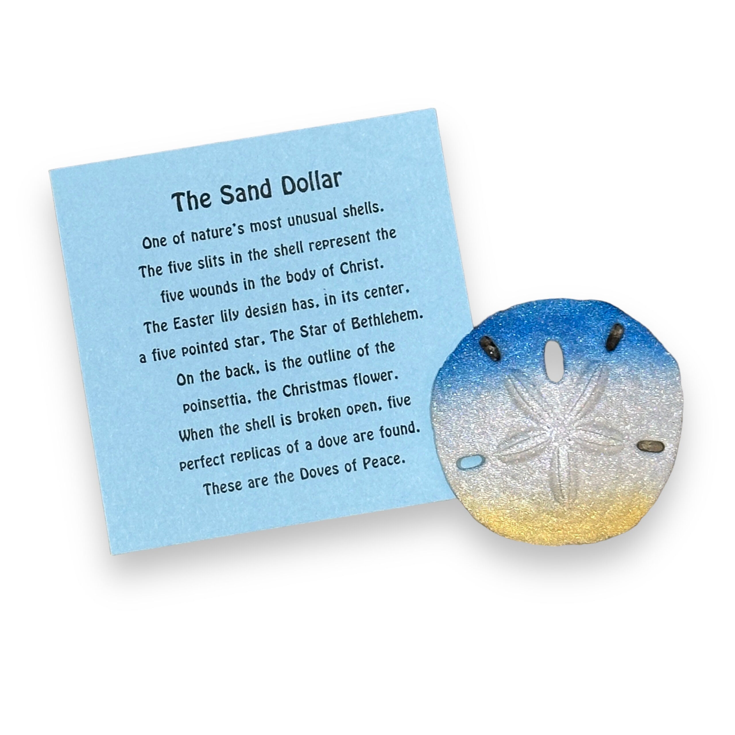 The Legend Of The Sand Dollar Postcard | Zazzle - Worksheets Library throughout Free Printable Printable Legend Of The Sand Dollar