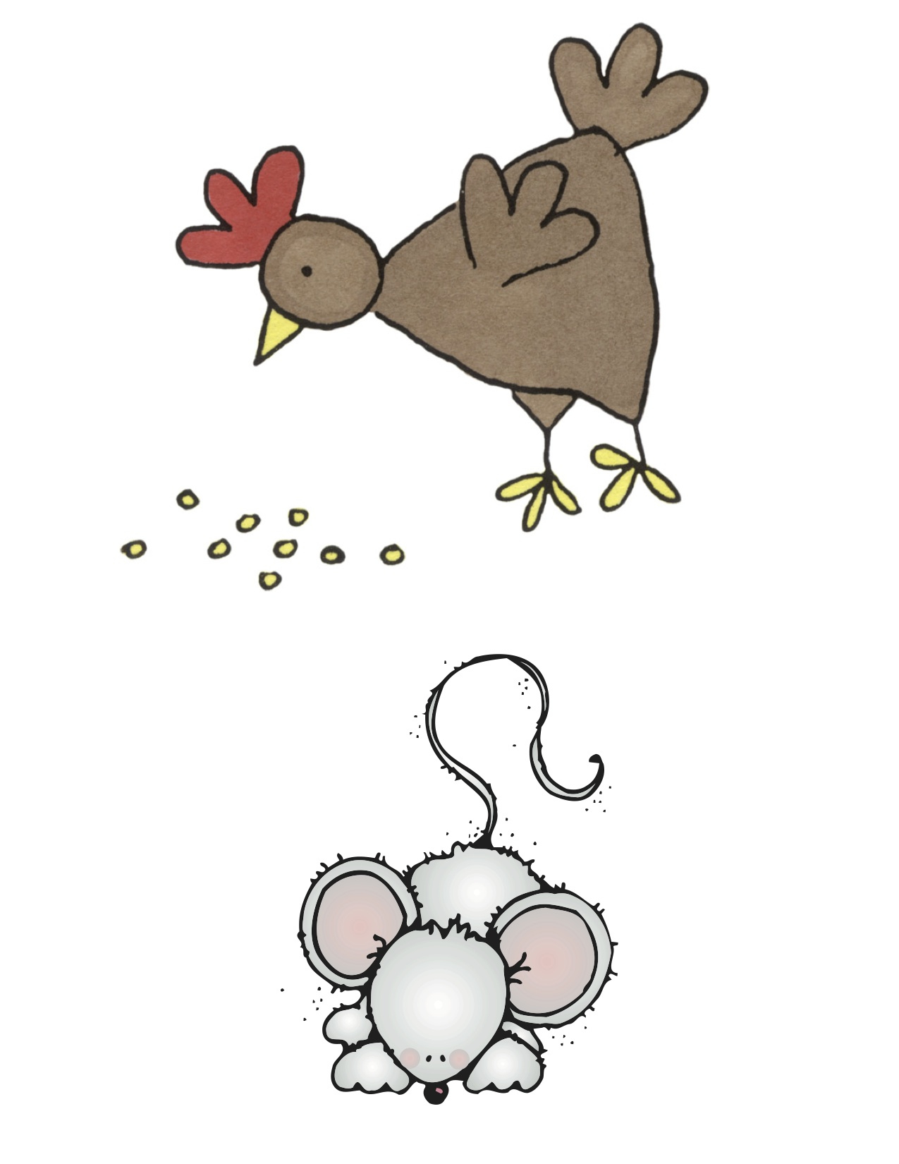 The Little Red Hen | Kindergarten Nana regarding Free Printable Little Red Hen Characters Printables