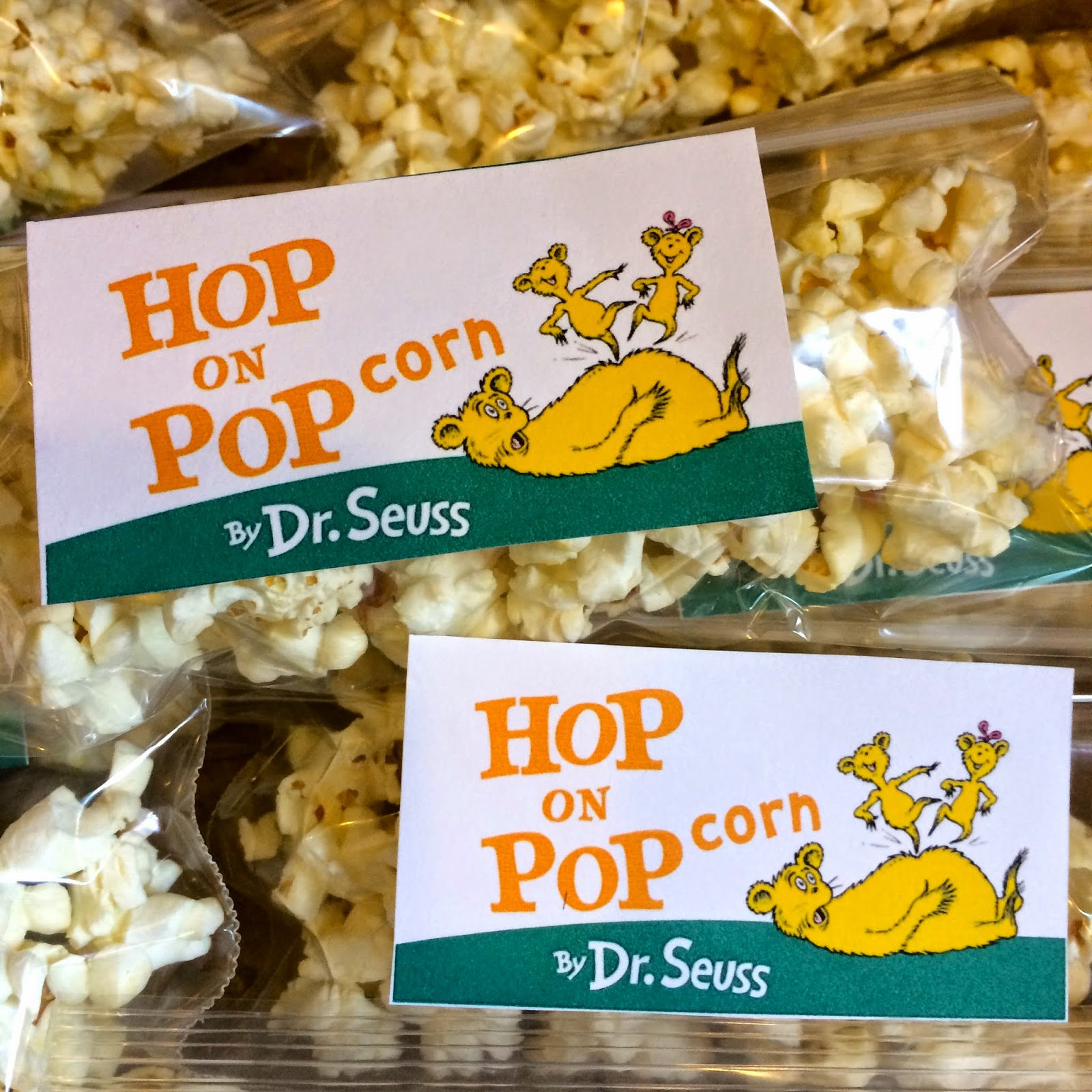 The Pregnant Pastor: Easy, Cheap Dr. Seuss Week Snack intended for Hop On Popcorn Free Printable
