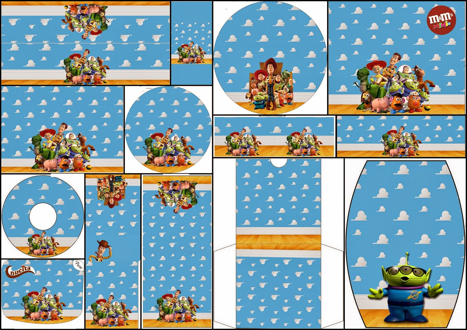 Toy Story 3: Free Printable Candy Bar Labels. - Oh My Fiesta! In intended for Free Printable Toy Story Labels