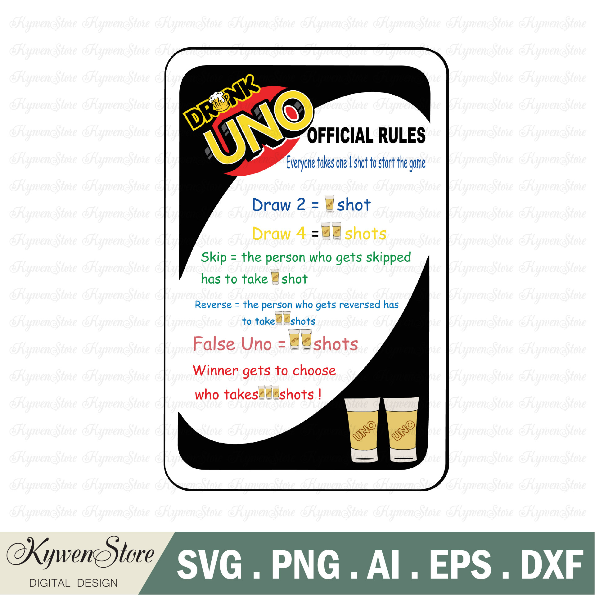 Uno Drunk Logo Svg, Uno Svg, Uno Card Svg, Uno We Out, Uno 2023 Svg, Uno Lover Svg, Uno Game intended for Printable Free Printable Drunk Uno Rules