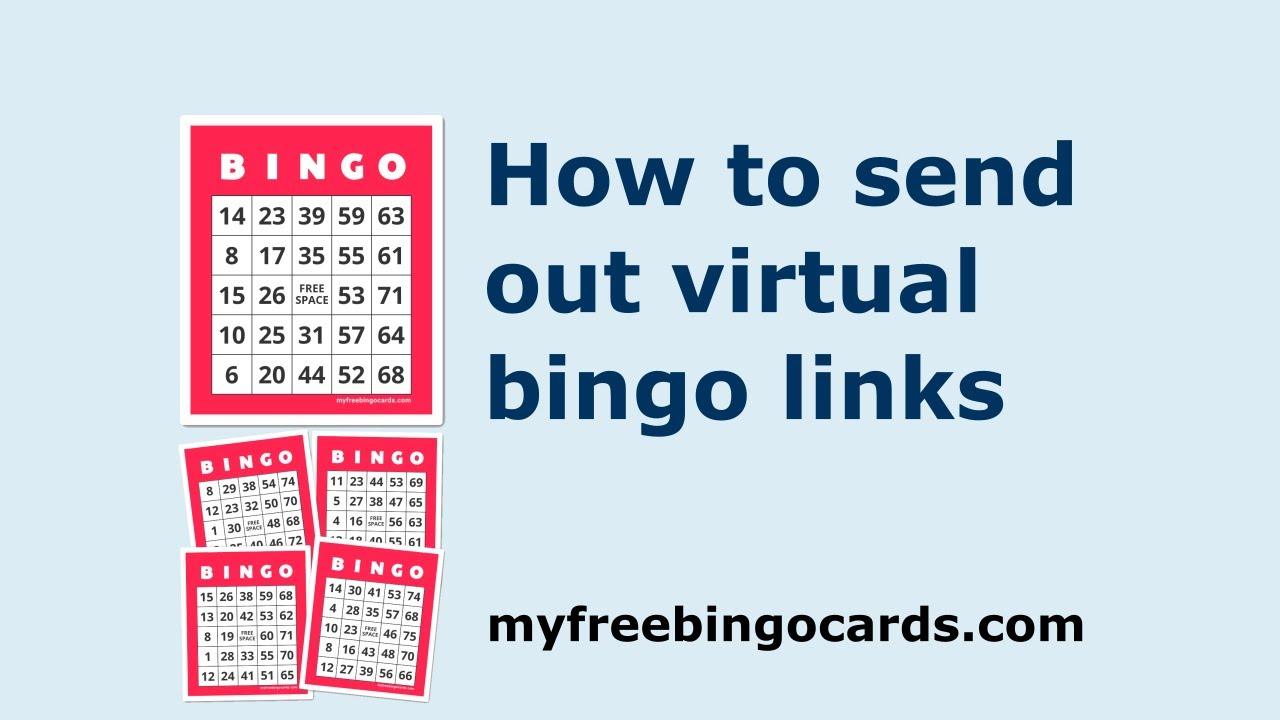 Virtual Bingo for Myfreebingocards Bingo Card Generator