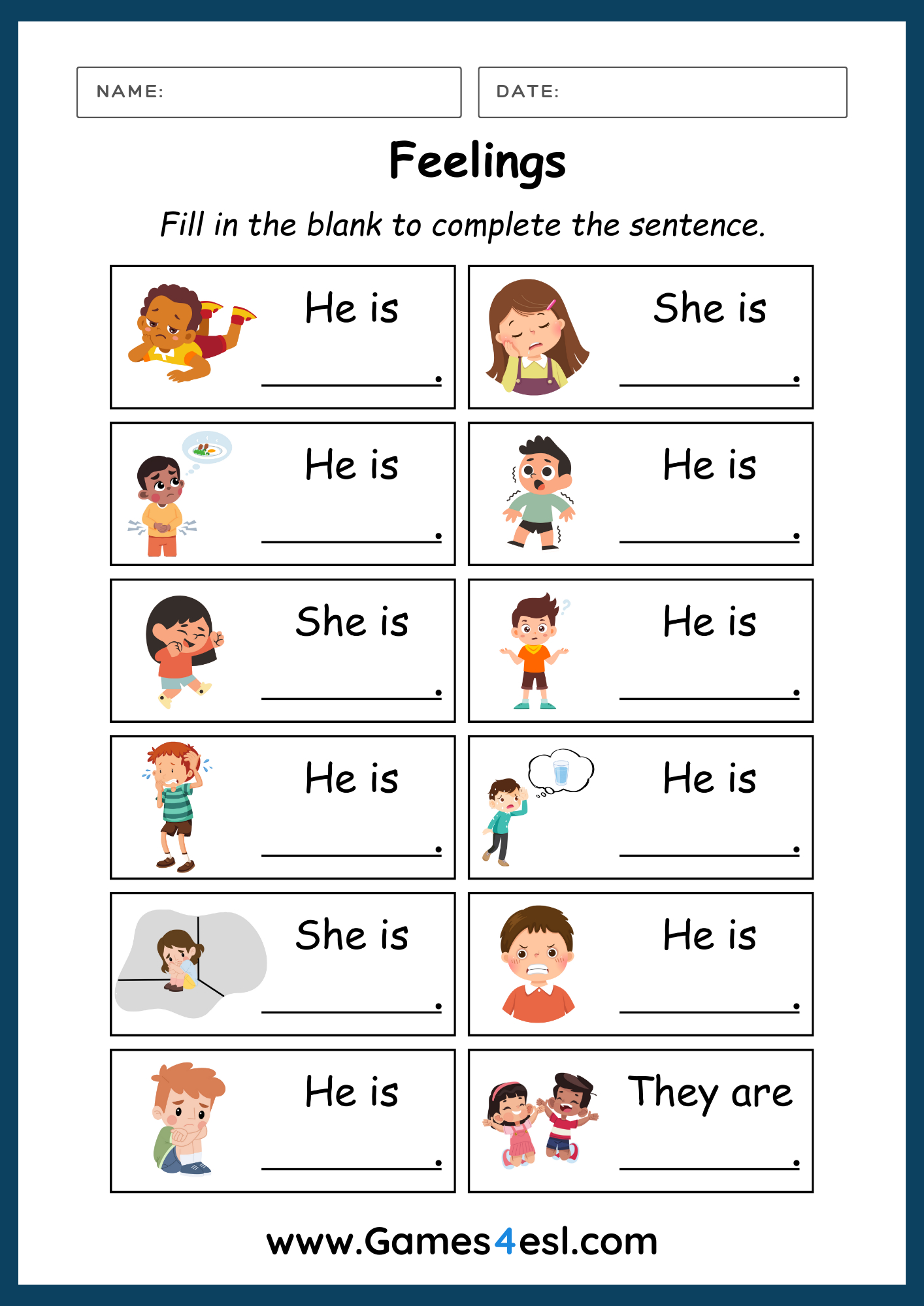 Vocabulary Worksheets For Kids – Free Printable Activities For The for English Speaking Worksheets Printable