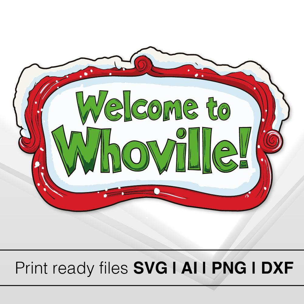 Welcome To Whoville Sign | Cindy Lou Who Lane Christmas Street inside Free Printable Whoville Signs