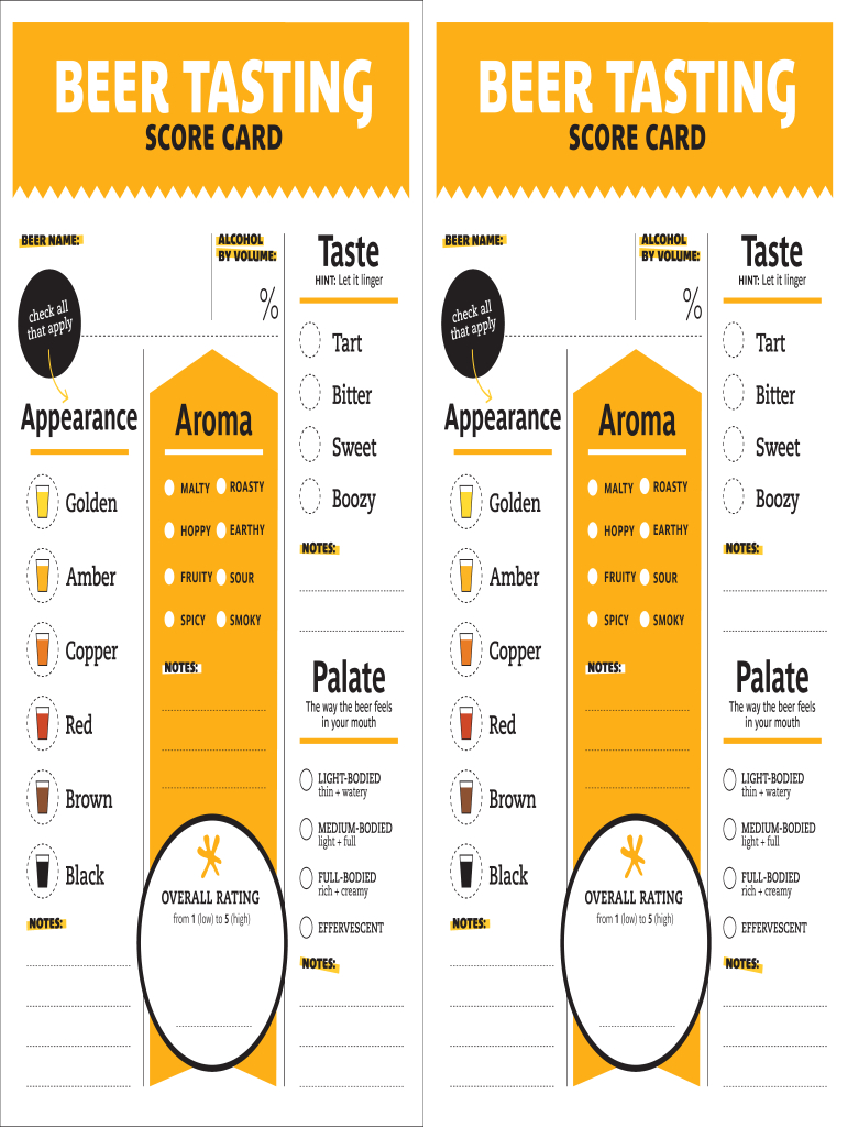 Whiskey Tasting Sheet Pdf Free Download: Fill Out &amp;amp; Sign Online with regard to Free Printable Whiskey Tasting Sheet Template