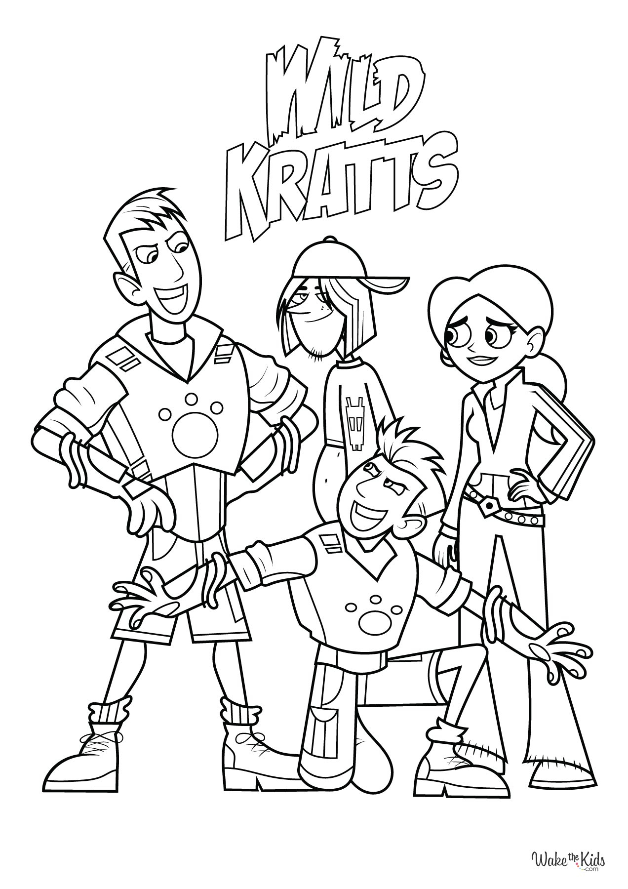 Wild Kratts Coloring Pages (Free Printable Pdfs) | Wakethekids pertaining to Wild Kratts Free Printables