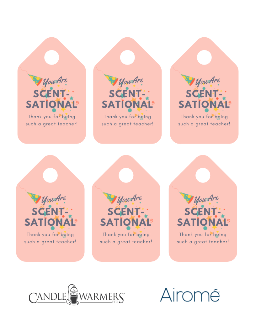 You&amp;#039;Re Scent-Sational&amp;quot; Teacher Gift Idea With Free Printable Gift in You Are Scent Sational Free Printable