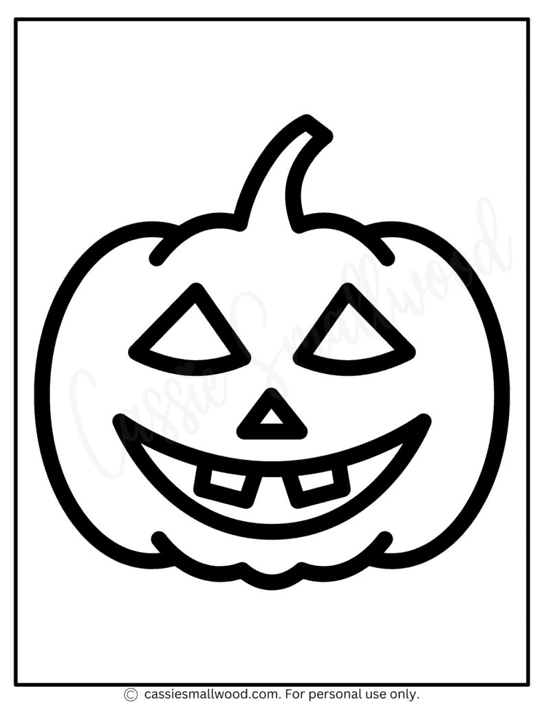 23 Awesome Pumpkin Outlines - Cassie Smallwood with regard to Printable Halloween Pumpkin Pictures