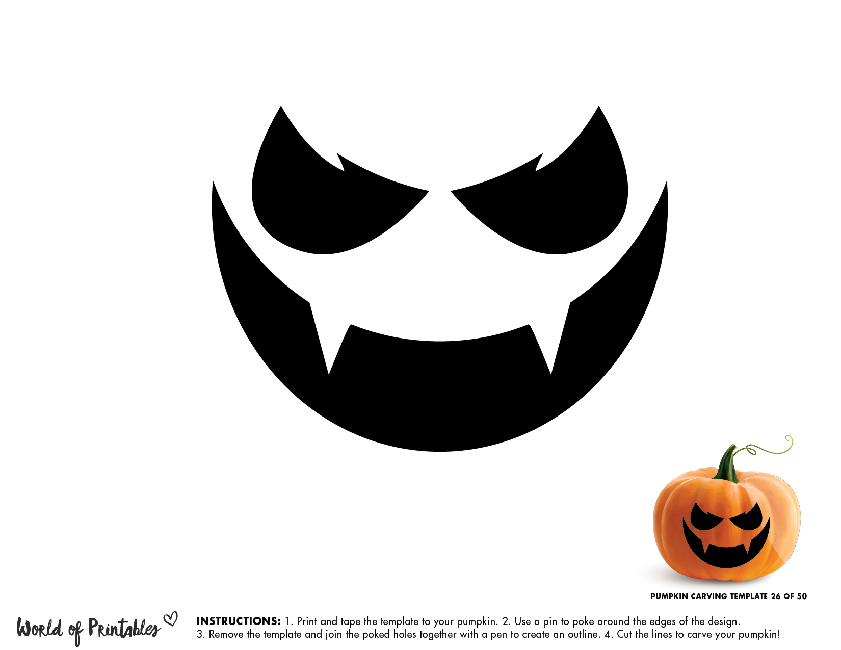 50 Easy Pumpkin Carving Stencils + The Ultimate Guide To Pumpkin intended for Pumpkin Carving Paper Printables