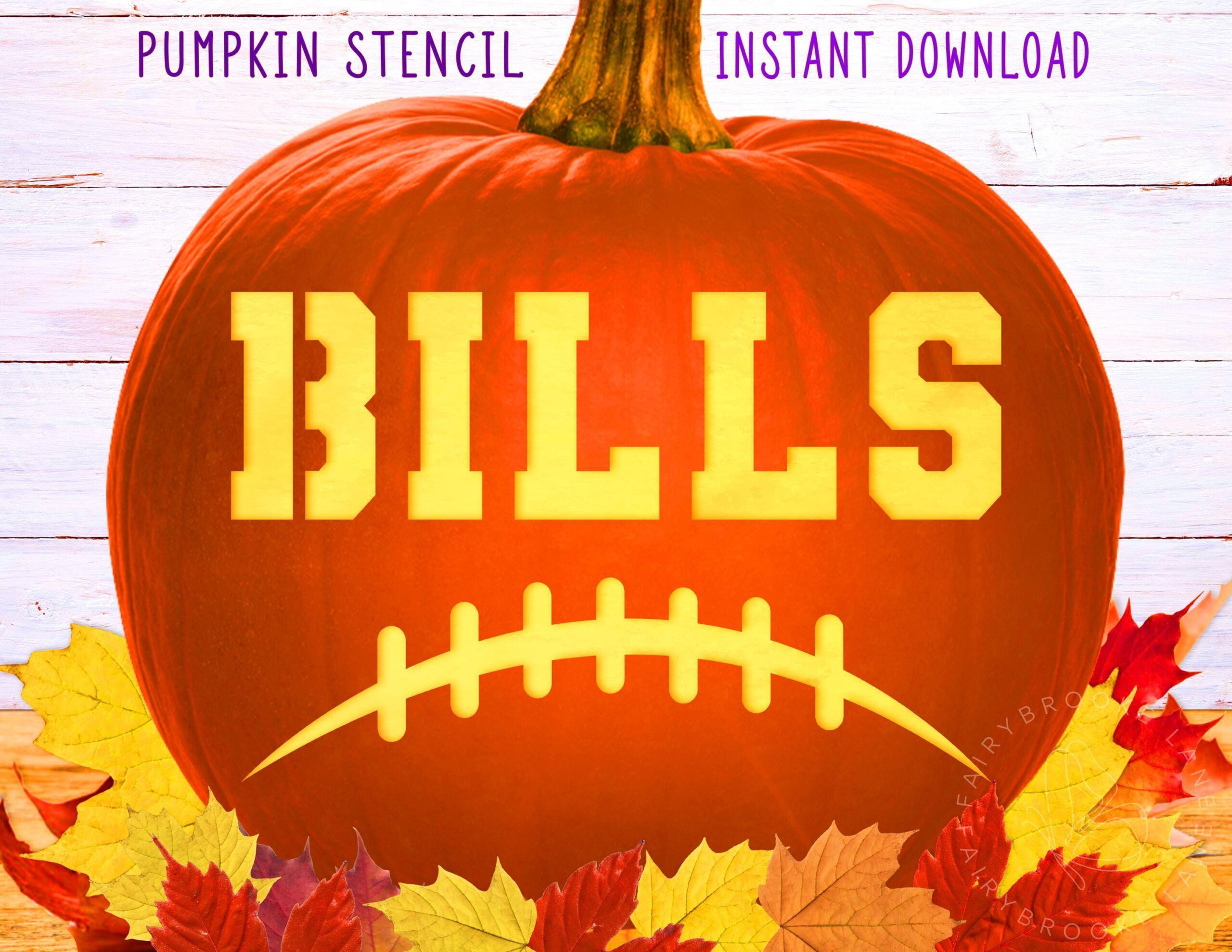 Bills Football Pumpkin Stencil, Football Season Pumpkin Stencil, Football  Player Stencil, Pumpkin Carving Printable Halloween Template regarding Printable Buffalo Bills Pumpkin Stencil