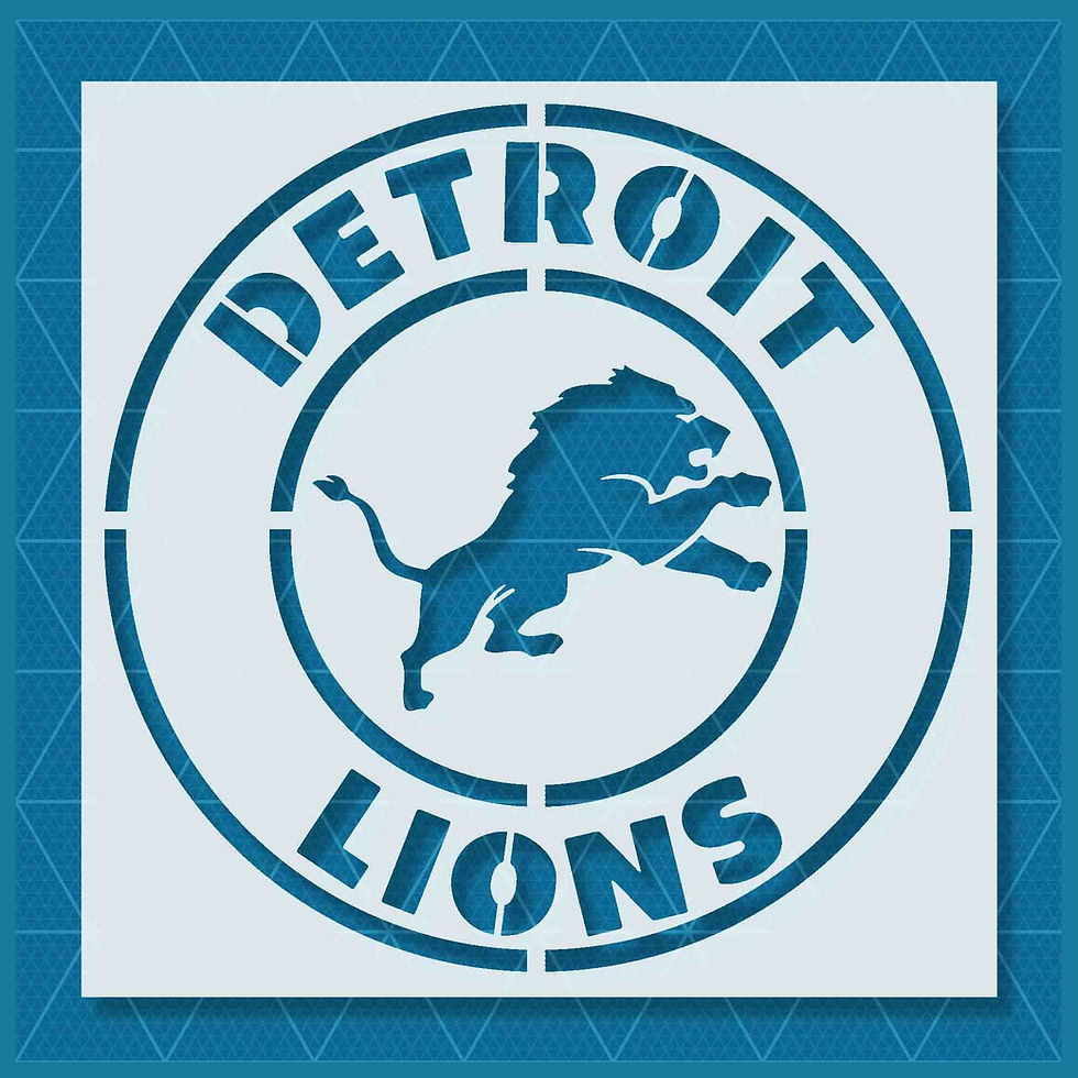 Detroit Lions Stencil | Lazy Stencils with regard to Printable Detroit Lions Pumpkin Stencil