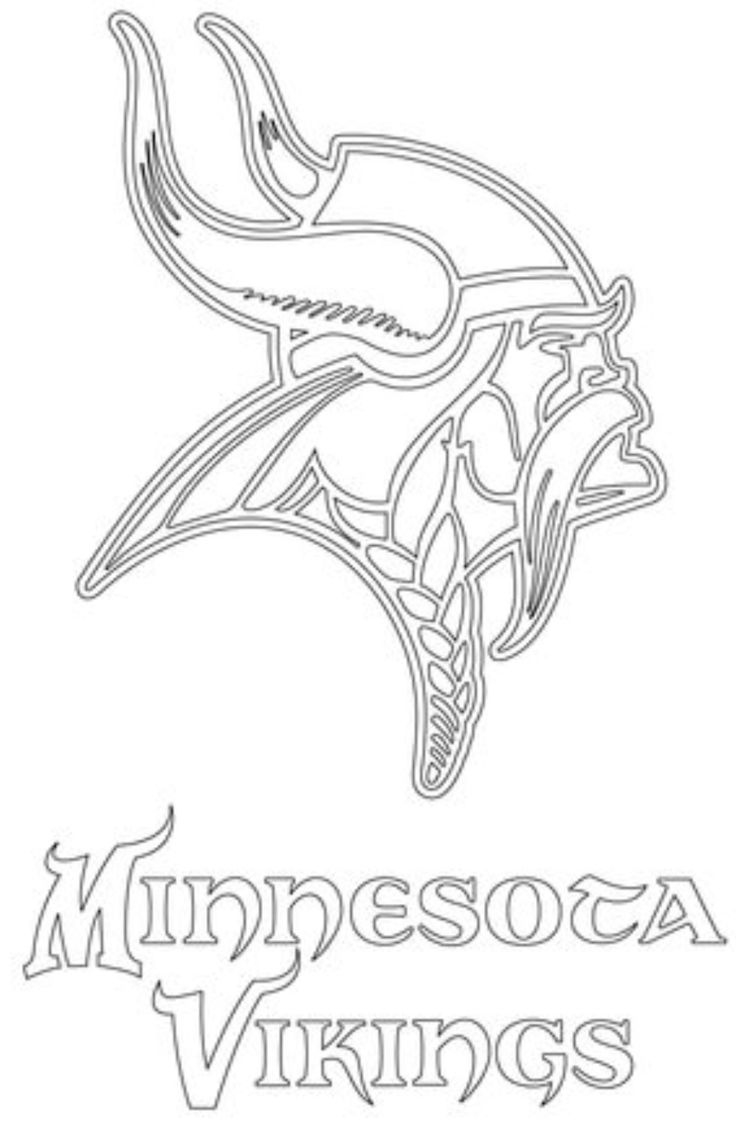 Discover 7 Traceables And Viking Logo Ideas | Vikings, Minnesota regarding Printable Vikings Pumpkin Stencil