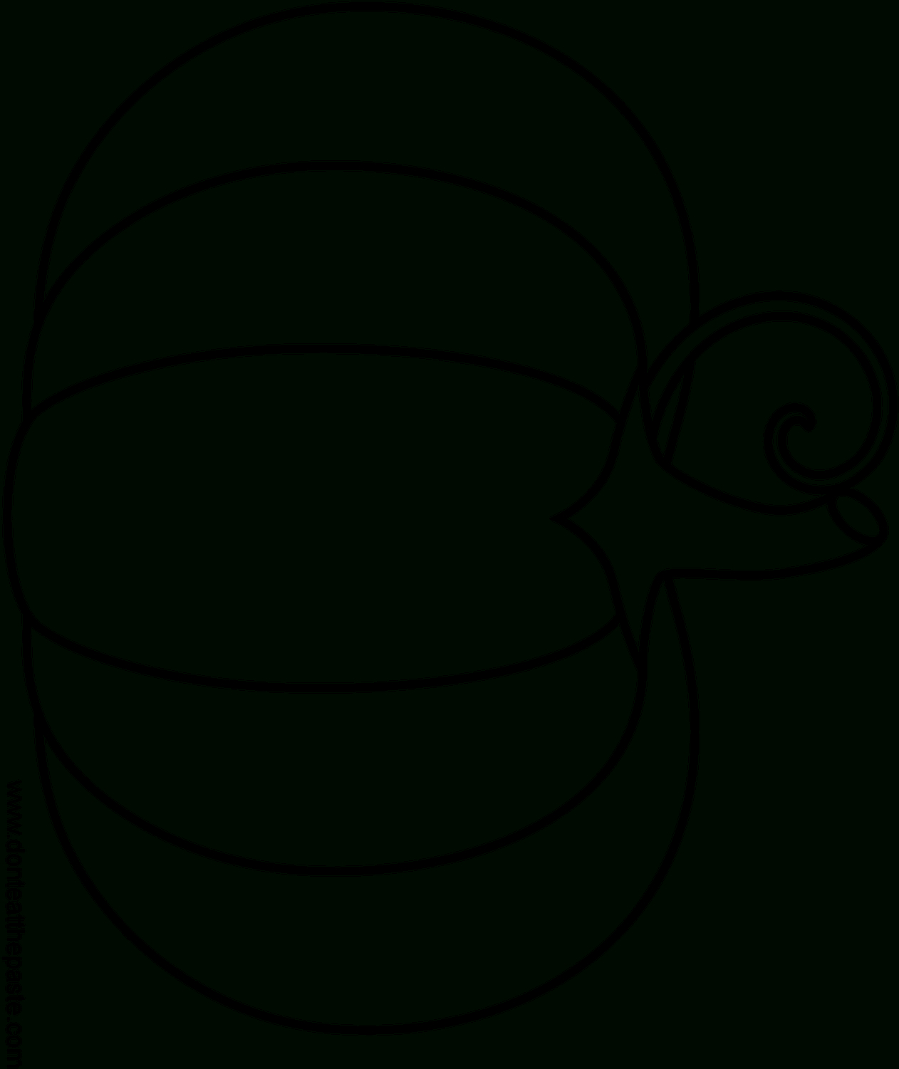 Download Hd Tall Pumpkin Clipart Black And White Free - Pumpkin regarding Printable Pumpkin Clipart Black And White