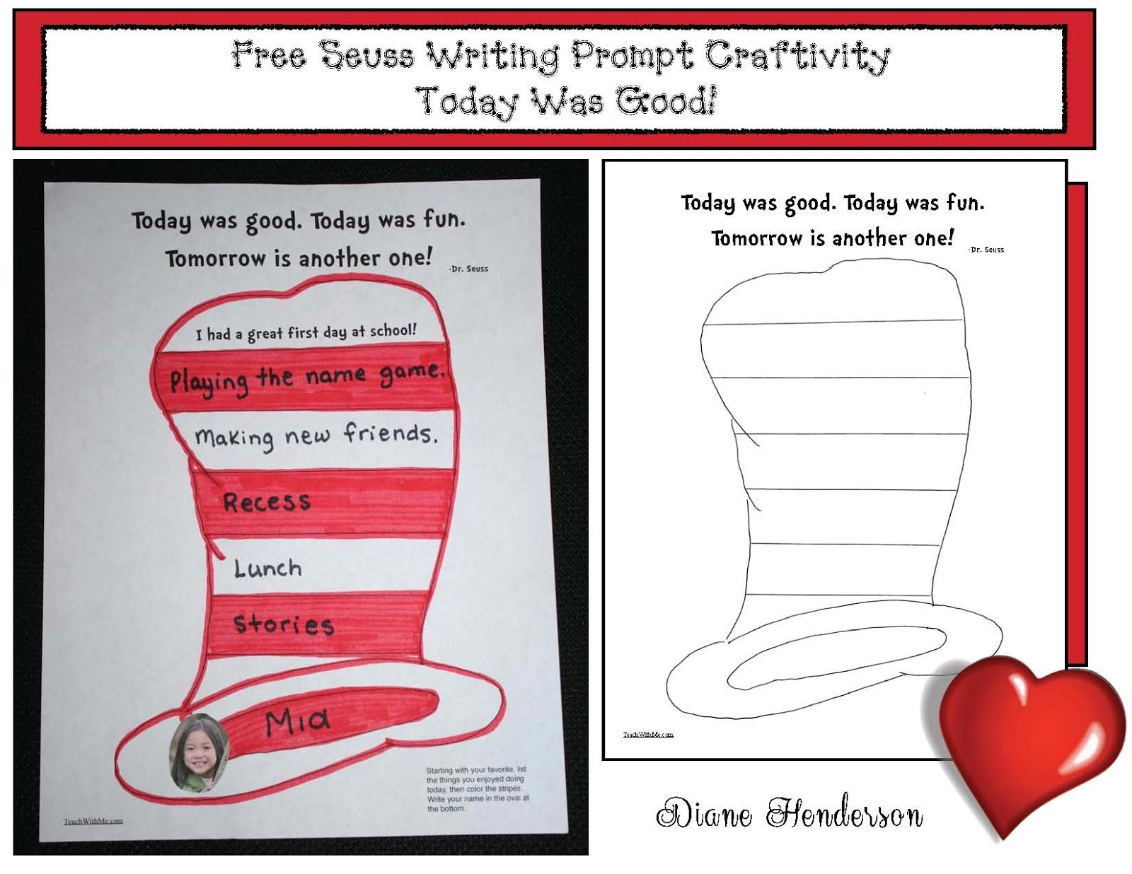 Dr. Seuss Writing Prompts - Worksheets Library with regard to Printable Dr Seuss Writing Prompt