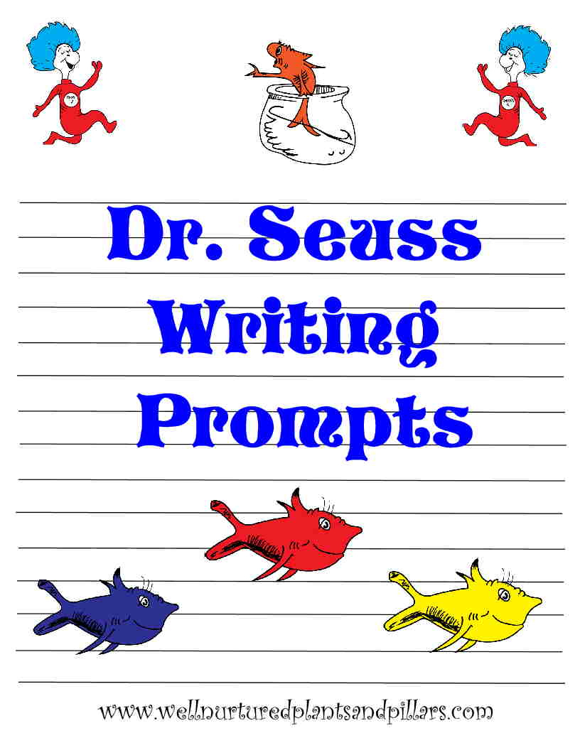 Free} Dr. Seuss Themed Writing Prompts | Plants And Pillars pertaining to Printable Dr Seuss Writing Prompt