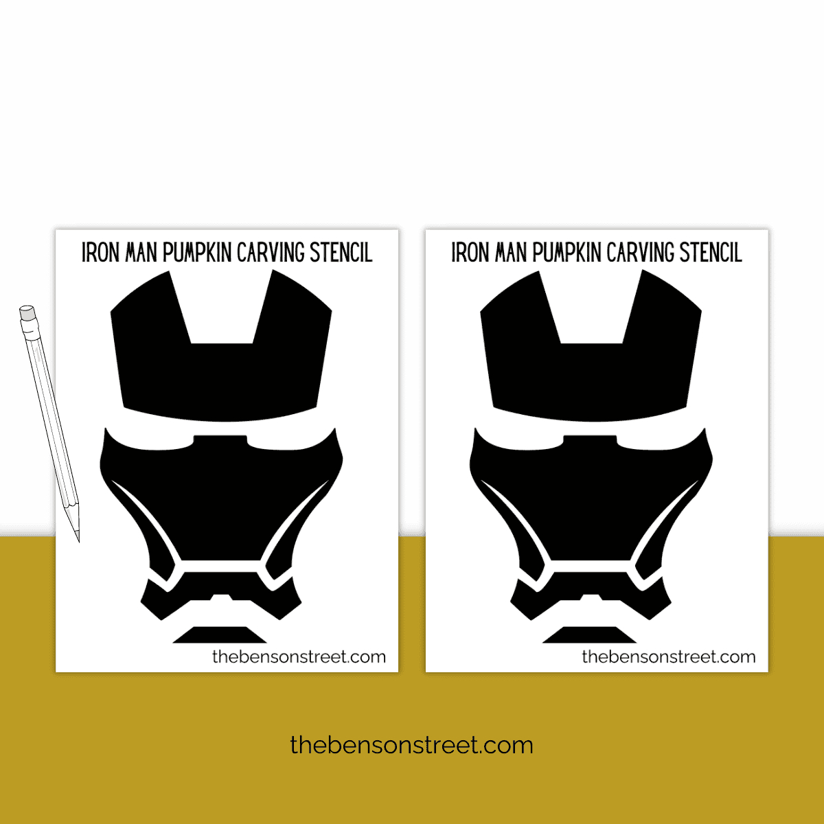 Free Iron Man Pumpkin Stencil Printable Carving Template - The with Iron Man Pumpkin Stencil Printable