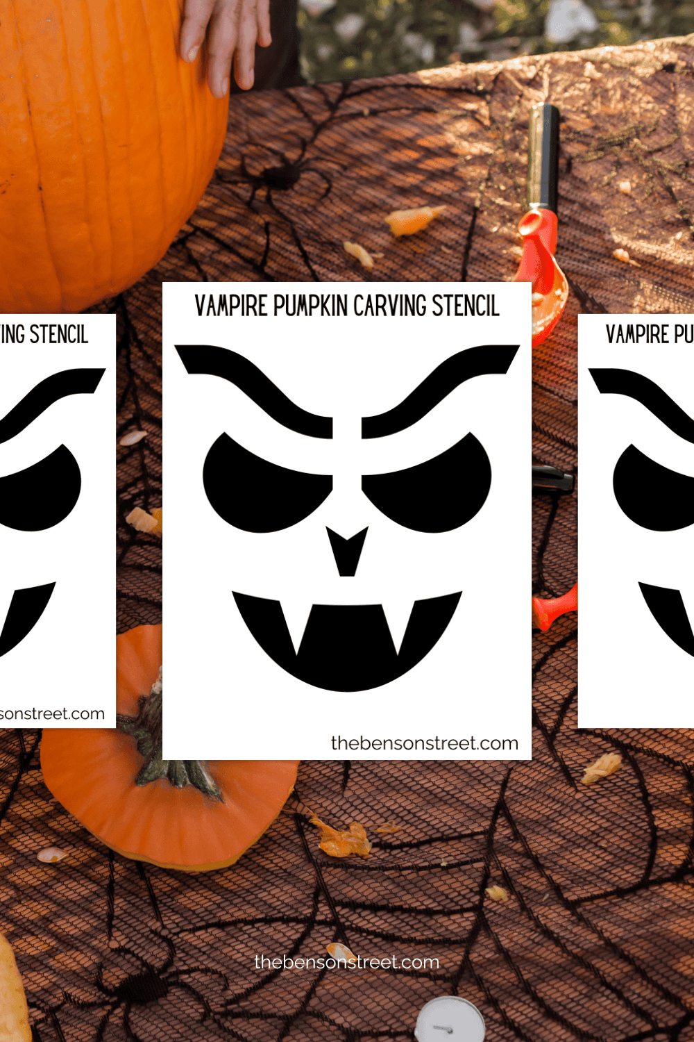 Free Printable Vampire Pumpkin Stencil For Halloween within Vampire Pumpkin Stencils Printable