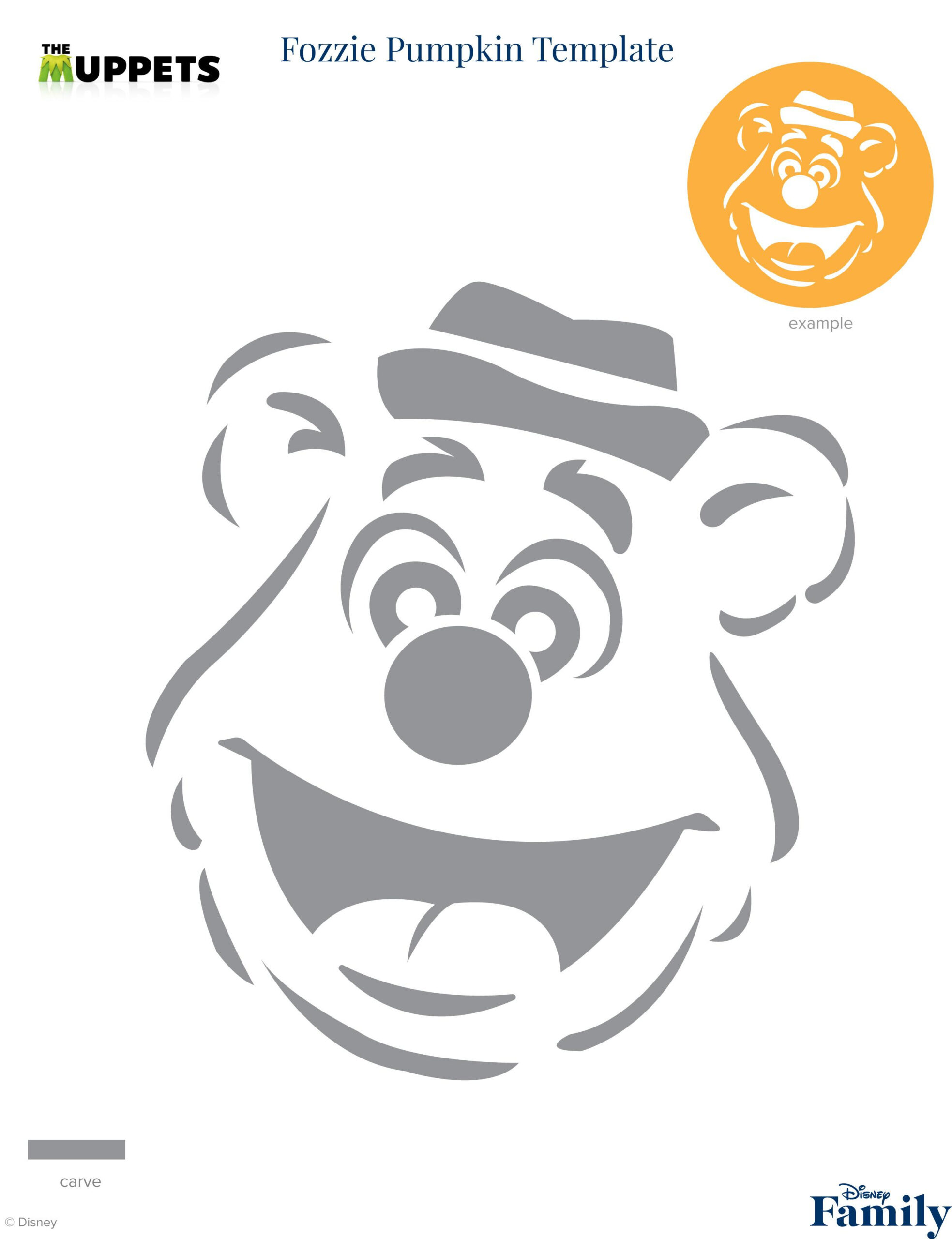 Halloween Stencils: 200+ Printable Disney Stencils For Pumpkins with regard to Printable Sully Pumpkin Stencil