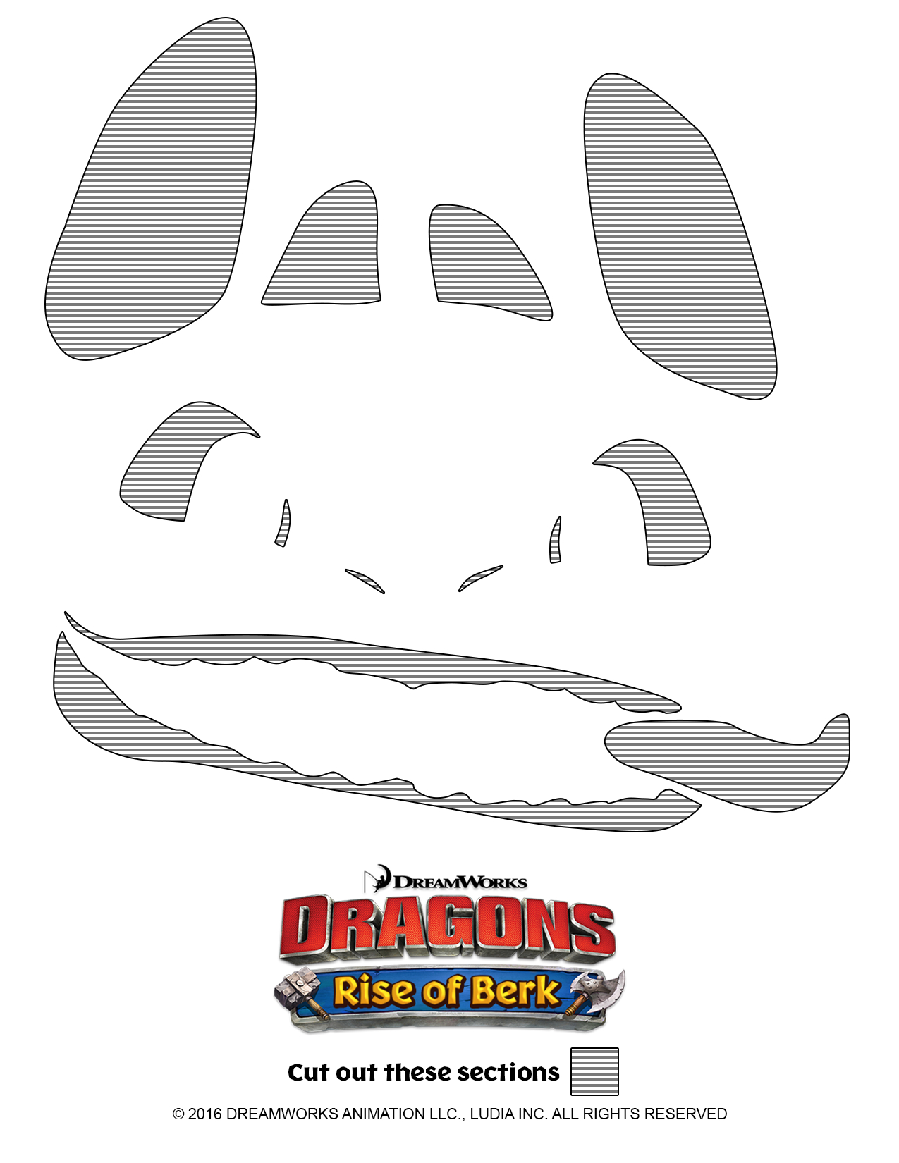 How To Train Your Dragon (Pumpkin Stencil - Pumpkin Pattern inside Printable Toothless Pumpkin Stencil