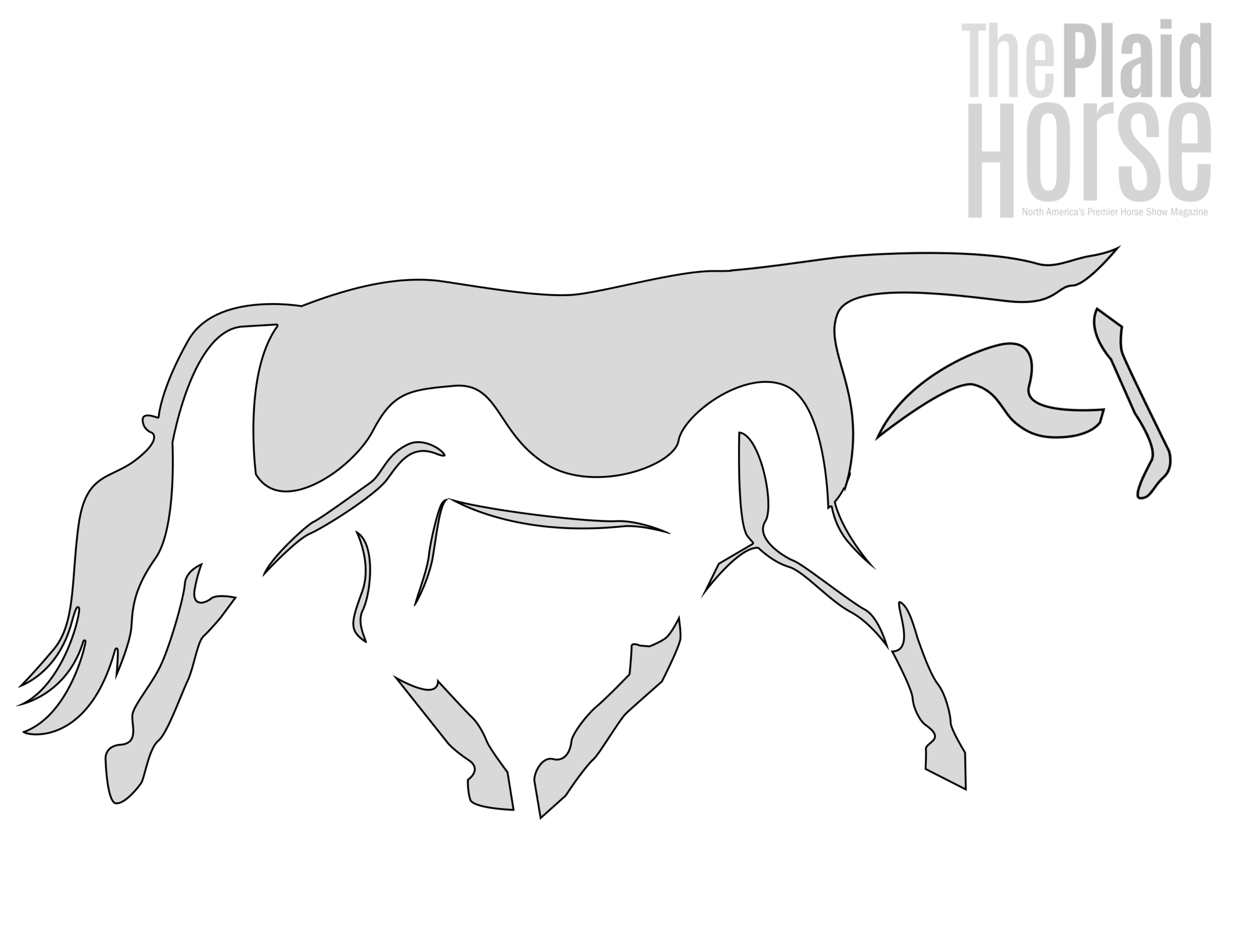 Hunter/Jumper Halloween Pumpkin Carving Patterns - The Plaid Horse for Printable Horse Pumpkin Stencil
