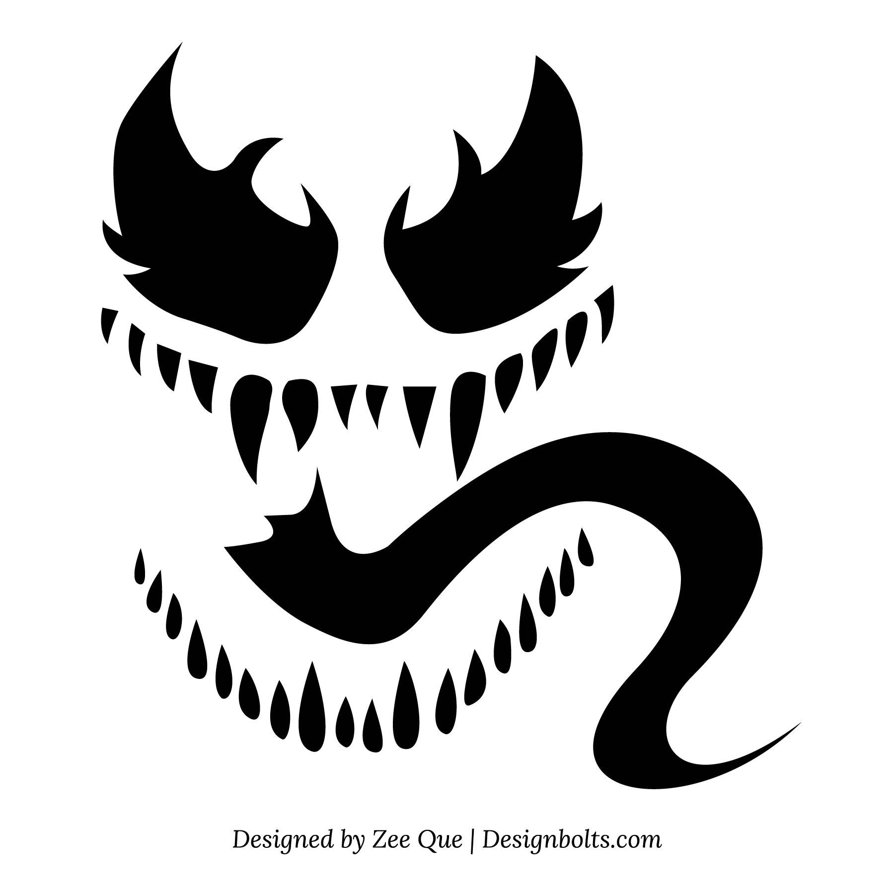 Marvel: Venom (Pumpkin Stencil - Pumpkin Pattern - Pumpkin pertaining to Venom Pumpkin Stencils Printable