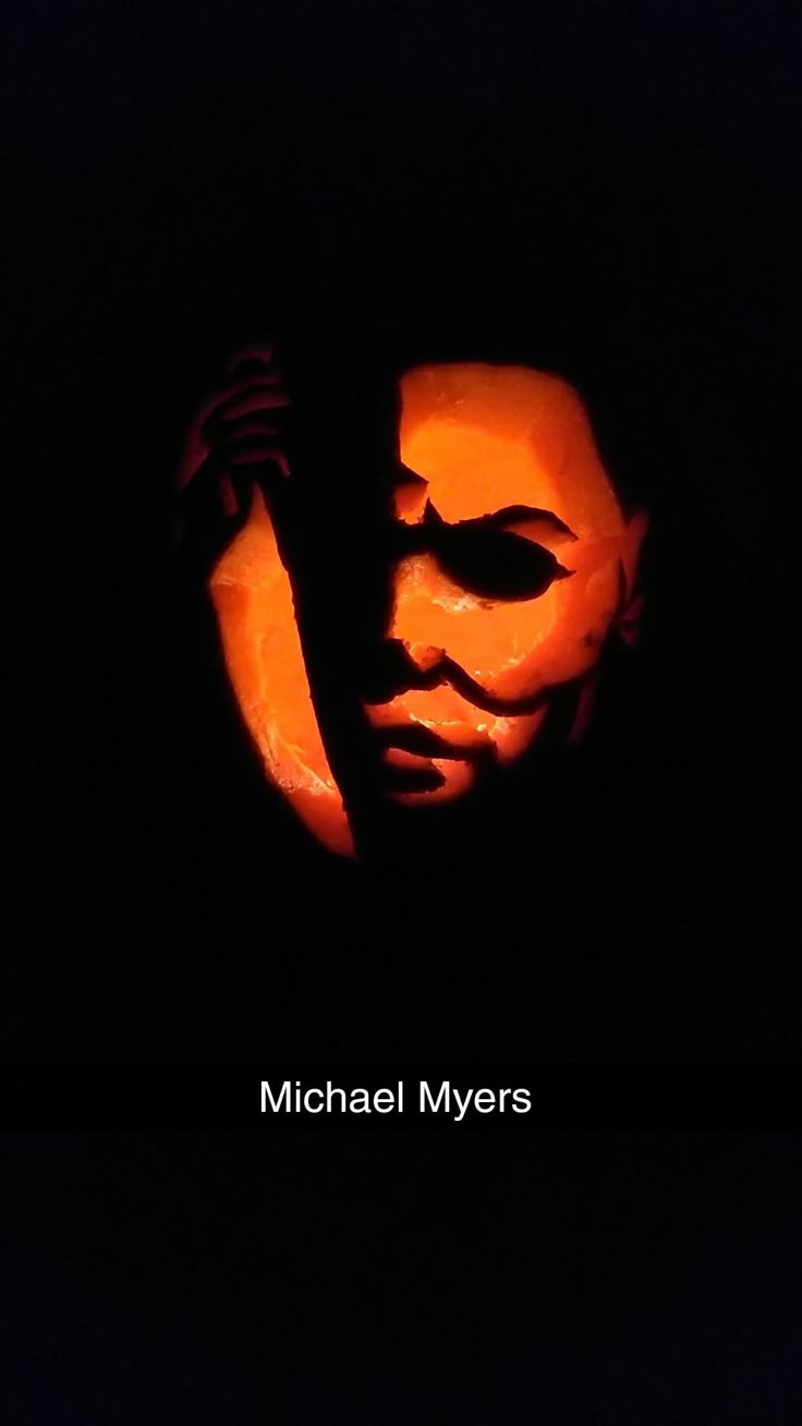 Michael Myers Pumpkin for Printable Michael Myers Pumpkin Stencil