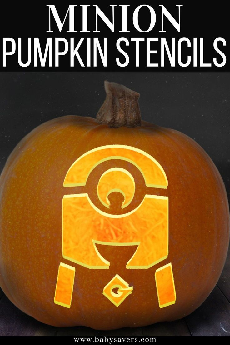 Minion Pumpkin Carving: 21 Free Printable Pumpkin Templates throughout Minion Pumpkin Stencil Printable