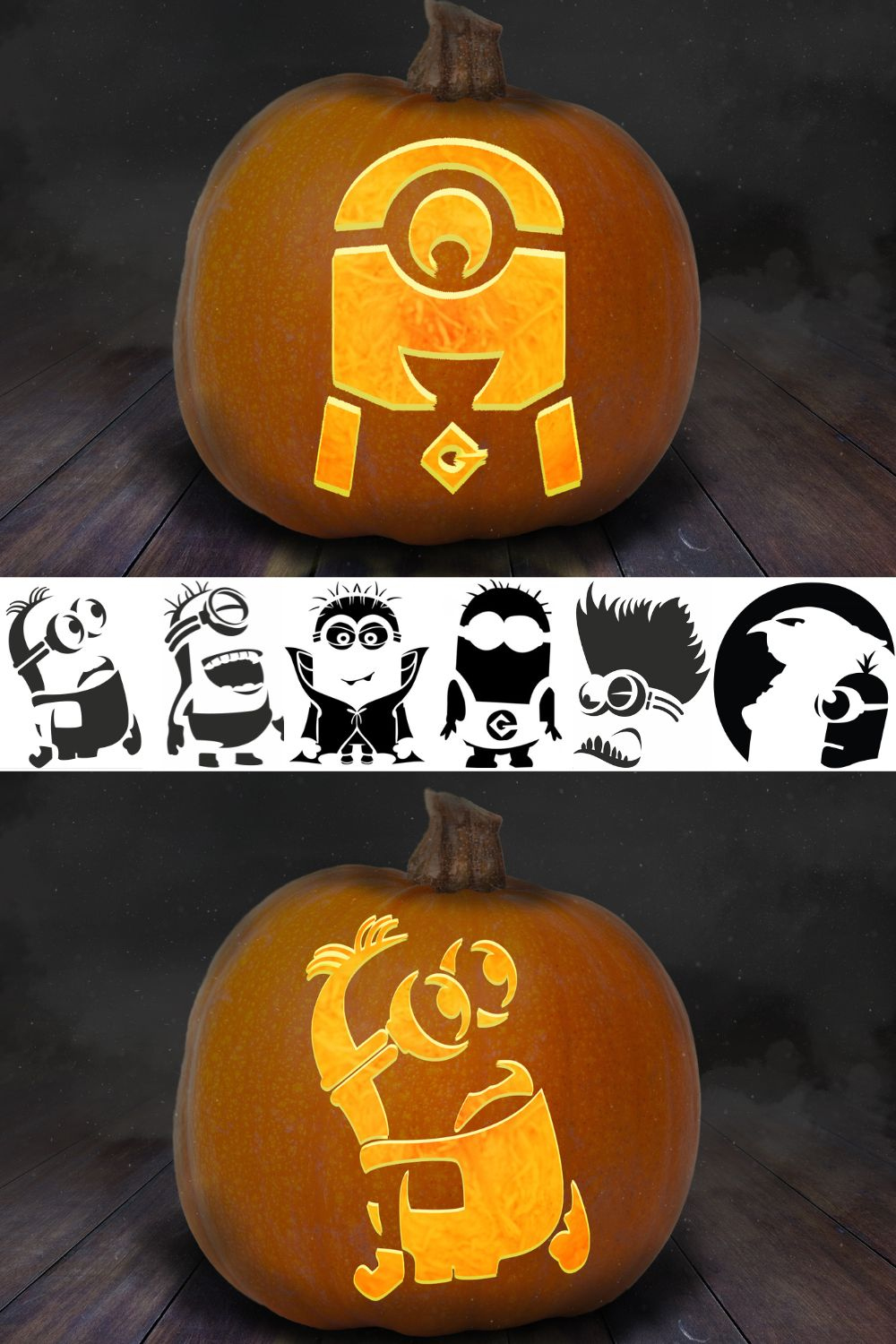 Minion Pumpkin Stencils: 22 Amazing Printable Pumpkin Templates pertaining to Minion Pumpkin Stencil Printable