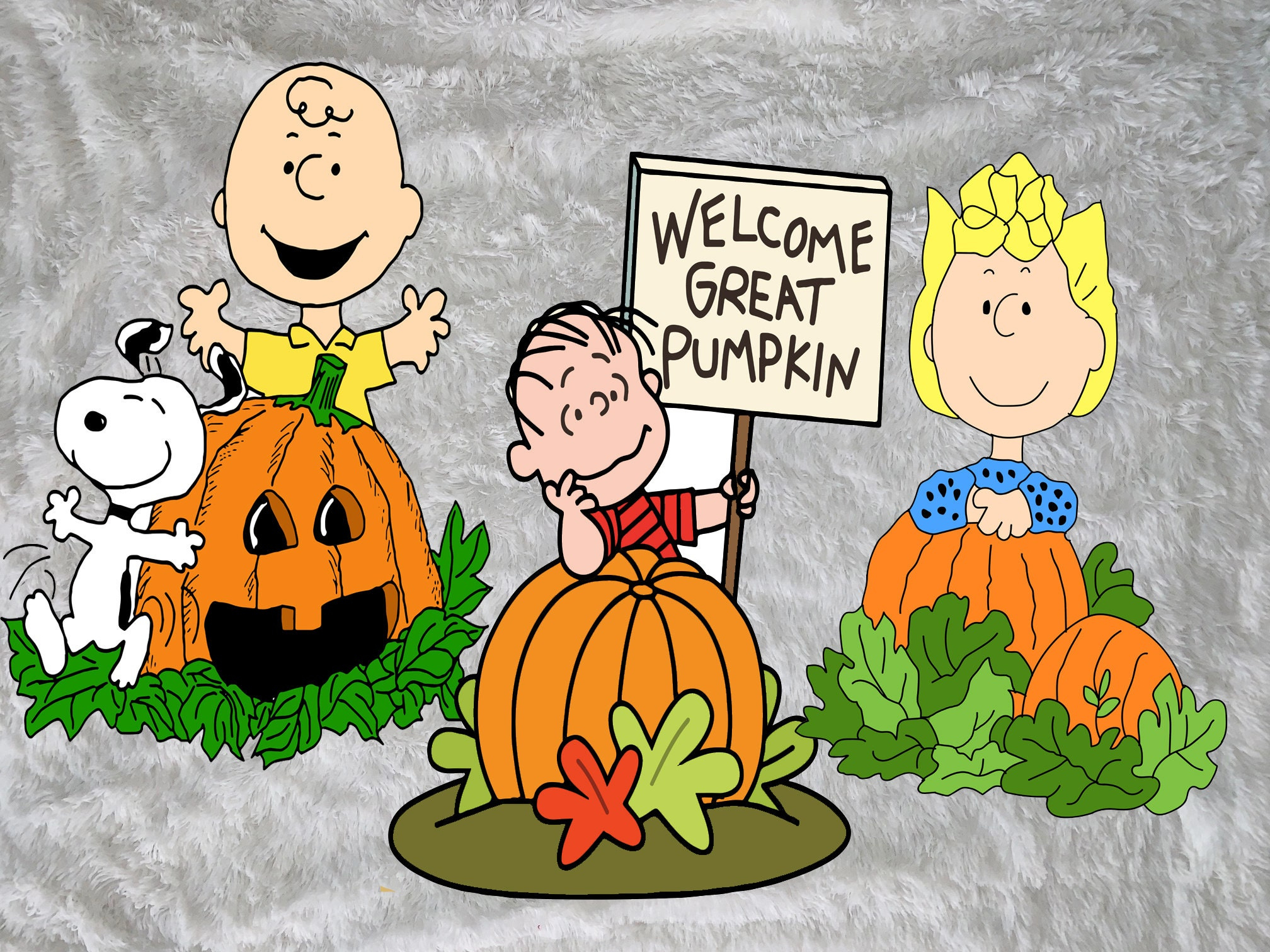 Peanuts Great Pumpkin Halloween Decoration 2 Ft Indoor Party Prop throughout Great Pumpkin Charlie Brown Printables