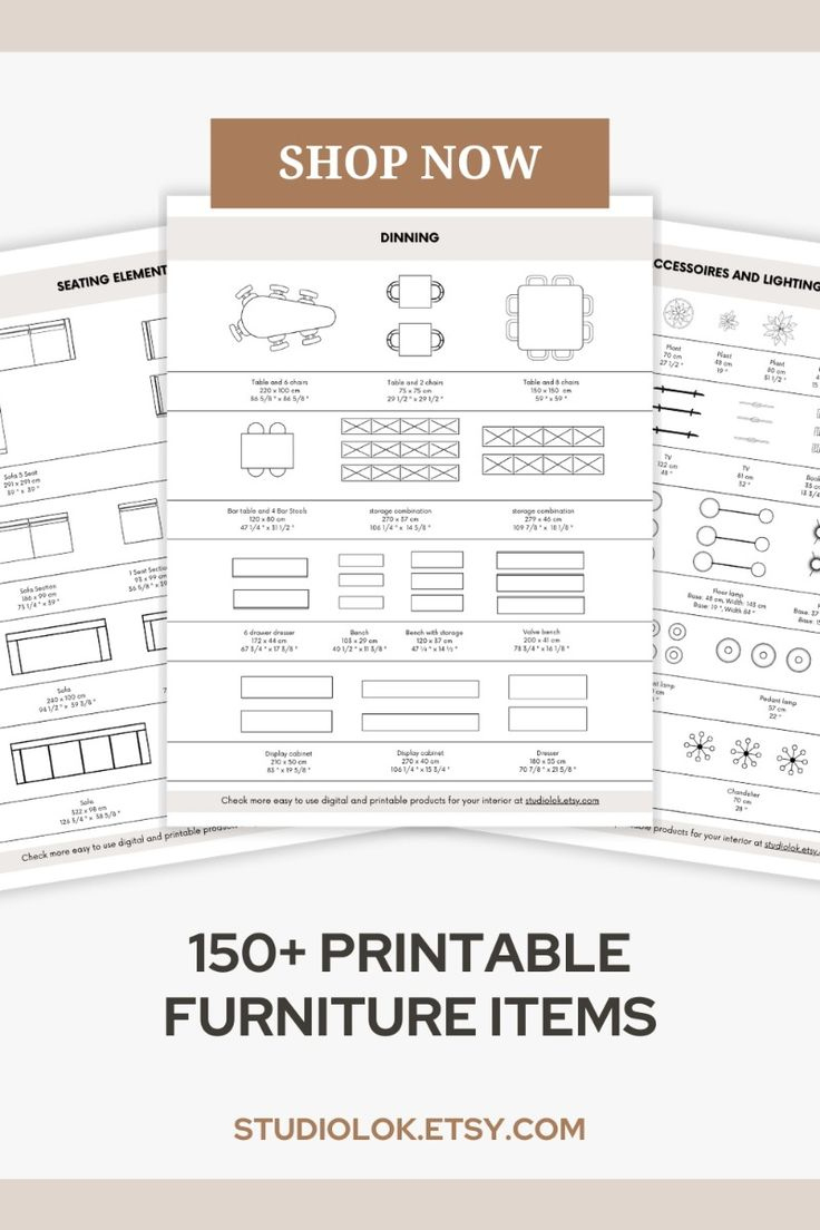 Printable Scale Furniture Templates Interior Design 1:50 Scale inside 1 4 Inch Scale Furniture Templates Printable Free