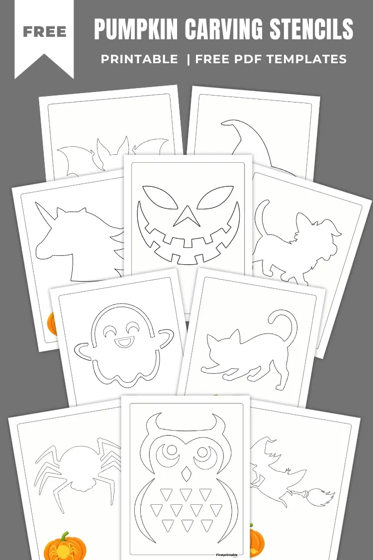 Pumpkin Carving Stencils | 40+ Free Printable Templates in Printable Pumpkin Stencils Pdf