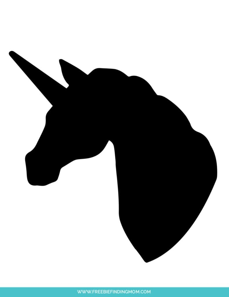 Pumpkin Unicorn Stencil For Carving (Free Printable) within Free Printable Unicorn Pumpkin Carving Stencils