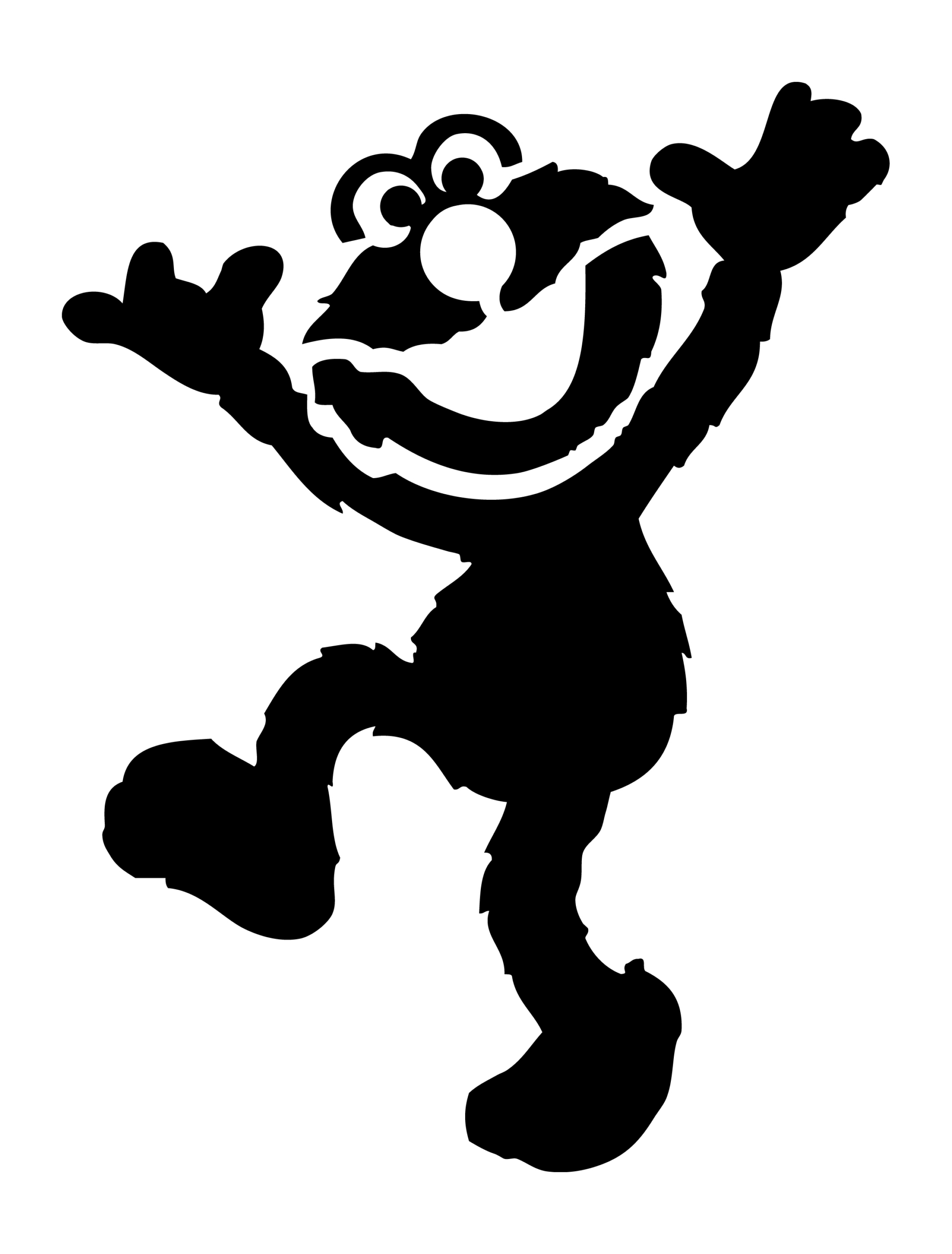 Sesame Street: Elmo (Pumpkin Stencil - Pumpkin Pattern - Pumpkin within Elmo Pumpkin Stencil Printable