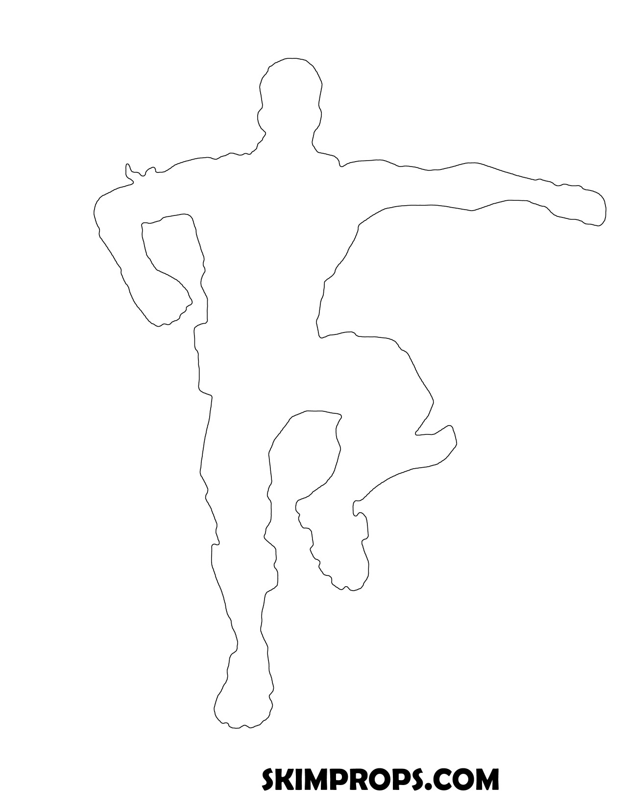 Skimprops — Free Video Game Inspired Halloween Pumpkin intended for Fortnite Pumpkin Stencil Printable