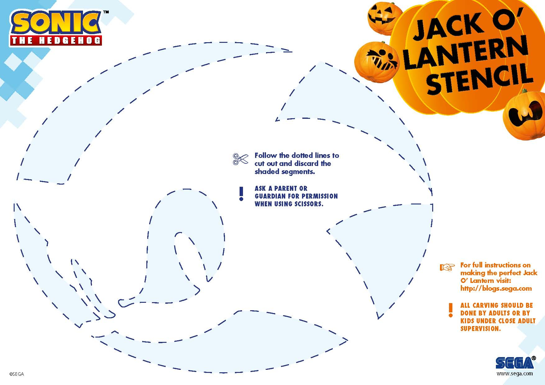 Sonic The Hedgehog (Pumpkin Stencil - Pumpkin Pattern - Pumpkin throughout Printable Sonic Pumpkin Stencils