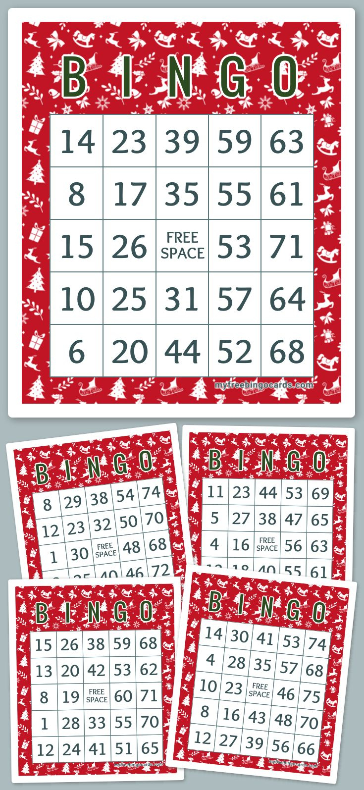 1-75 Number Bingo with Bingo Card Generator 1 75