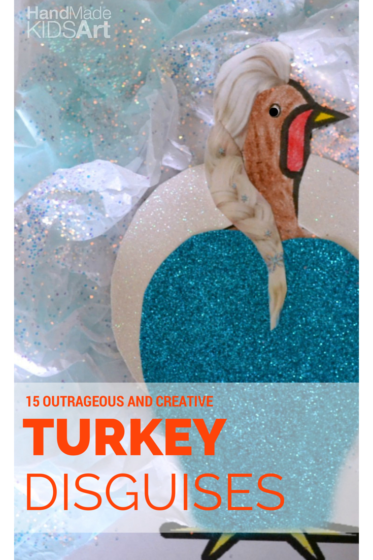 15 Outrageous And Clever Ways To Disguise A Turkey - Innovation intended for Sideways Turkey in Disguise