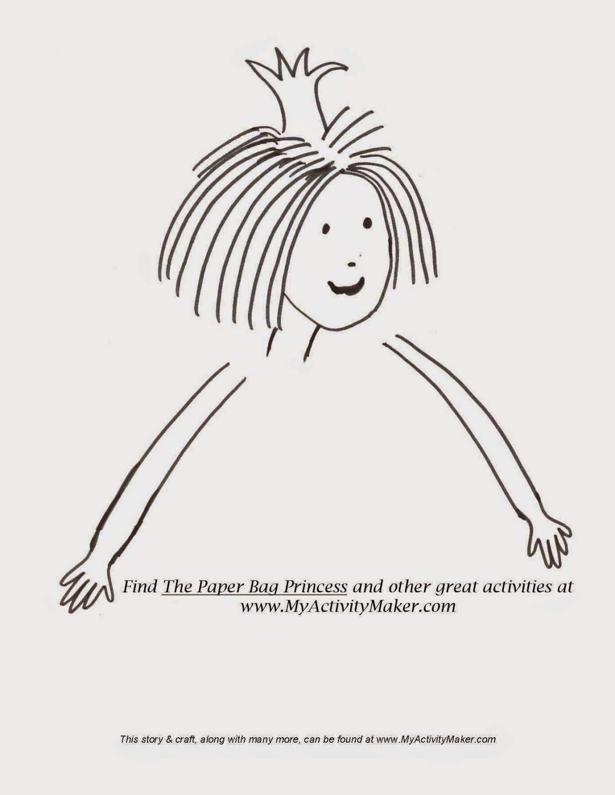 15 Paper Bag Princess Ideas | Paper Bag Princess, Fairy Tales pertaining to Free Printable The Paper Bag Princess Activities