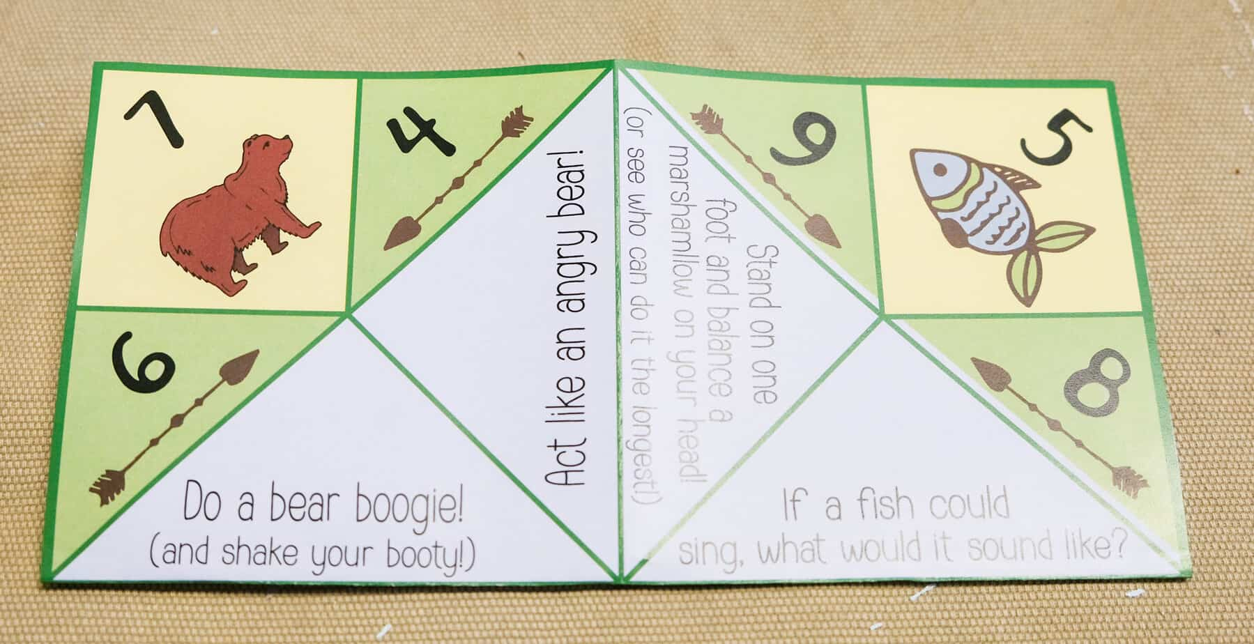 16 Printable Cootie Catchers For Kids! [+Free Blank Template throughout Free Printable Animal Cootie Catcher Template