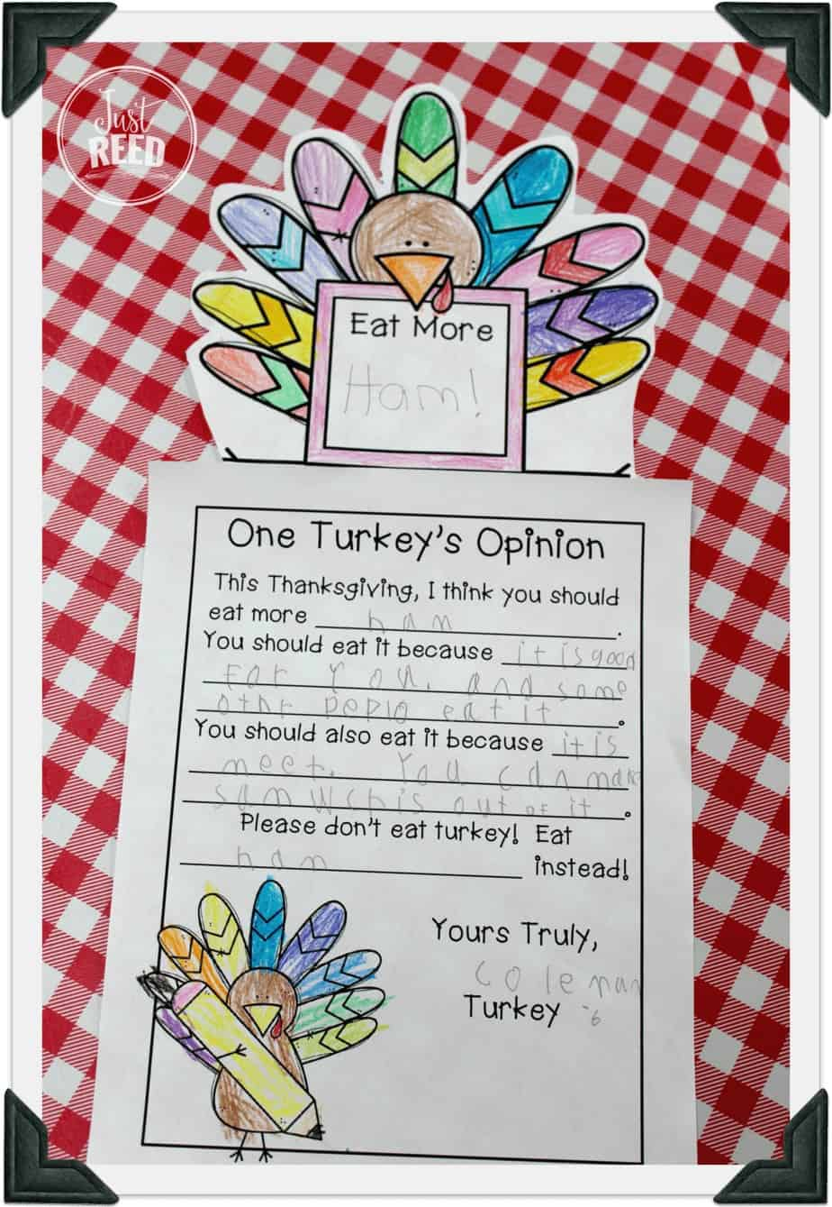 18 Adorable Turkey In Disguise Project Ideas - Just Reed & Play pertaining to Turkey In Disguise Poem