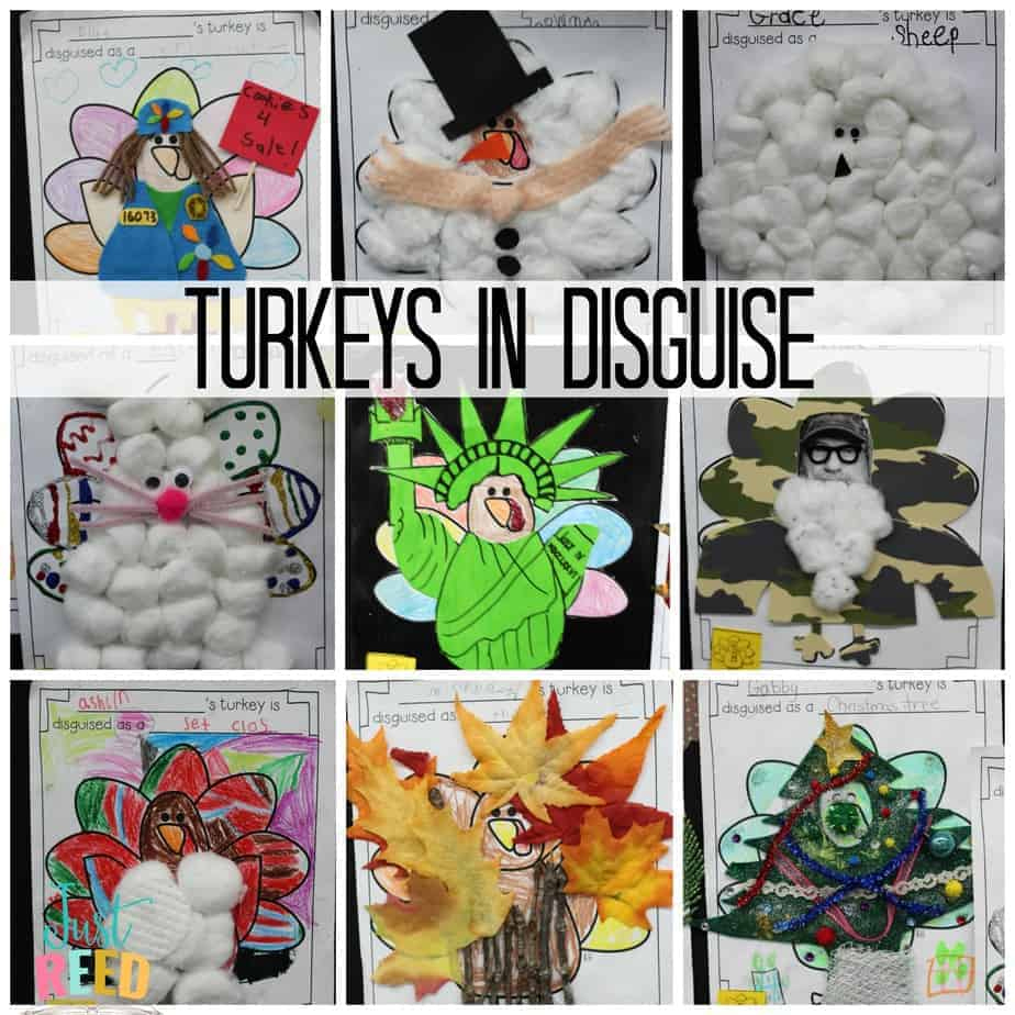 18 Adorable Turkey In Disguise Project Ideas - Just Reed &amp;amp; Play within Turkeys In Disguise Project