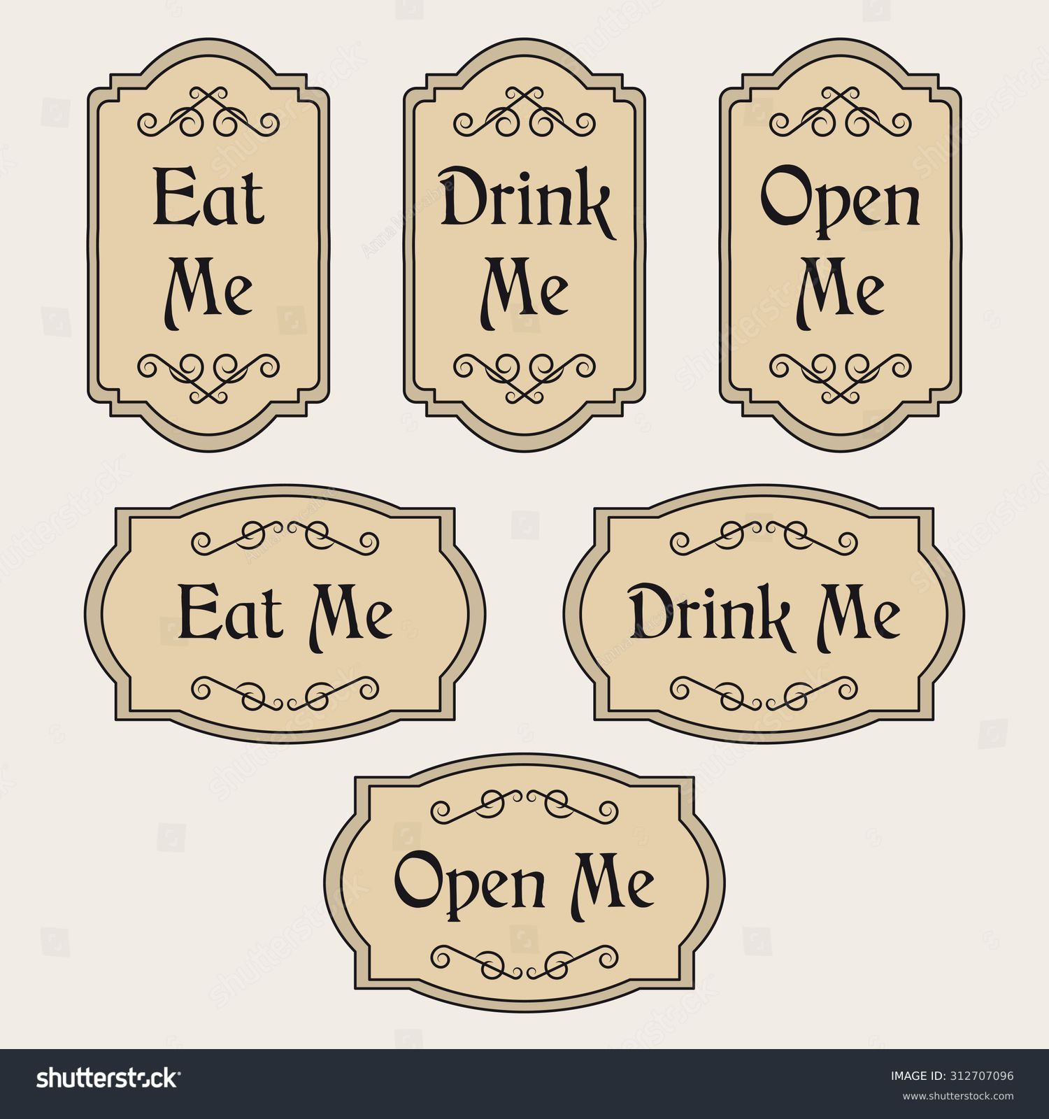 2+ Thousand Drink Me Label Royalty-Free Images, Stock Photos pertaining to Free Printable Alice in Wonderland Drink Me Labels Printable