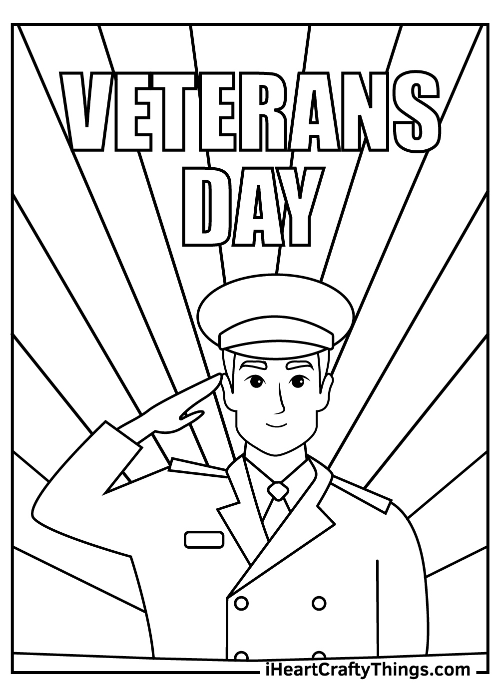 20+ Veterans Day Coloring Pages (Printable Free Pdfs) regarding Printable Coloring Veterans Day Cards